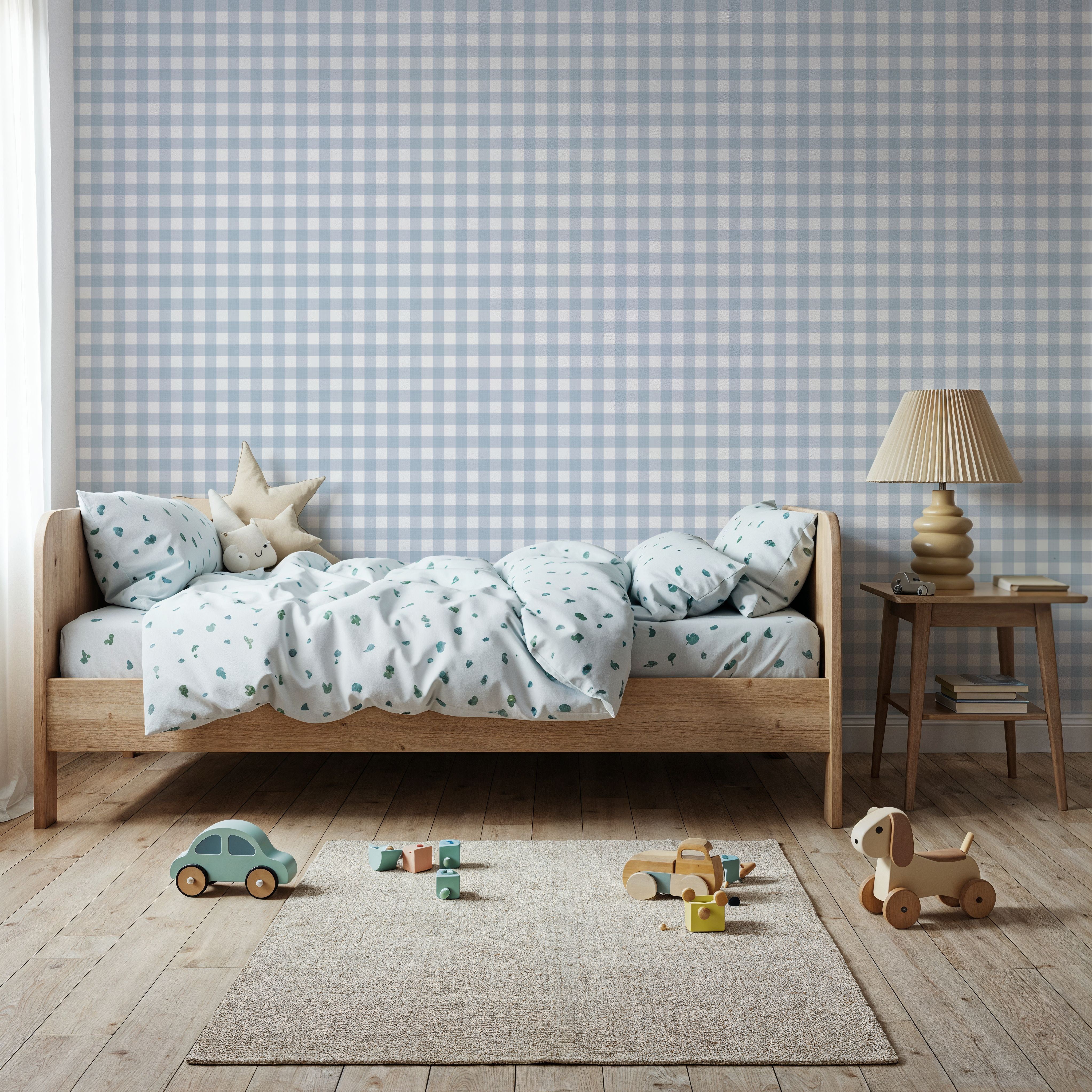 Gingham Sky, Wallpaper