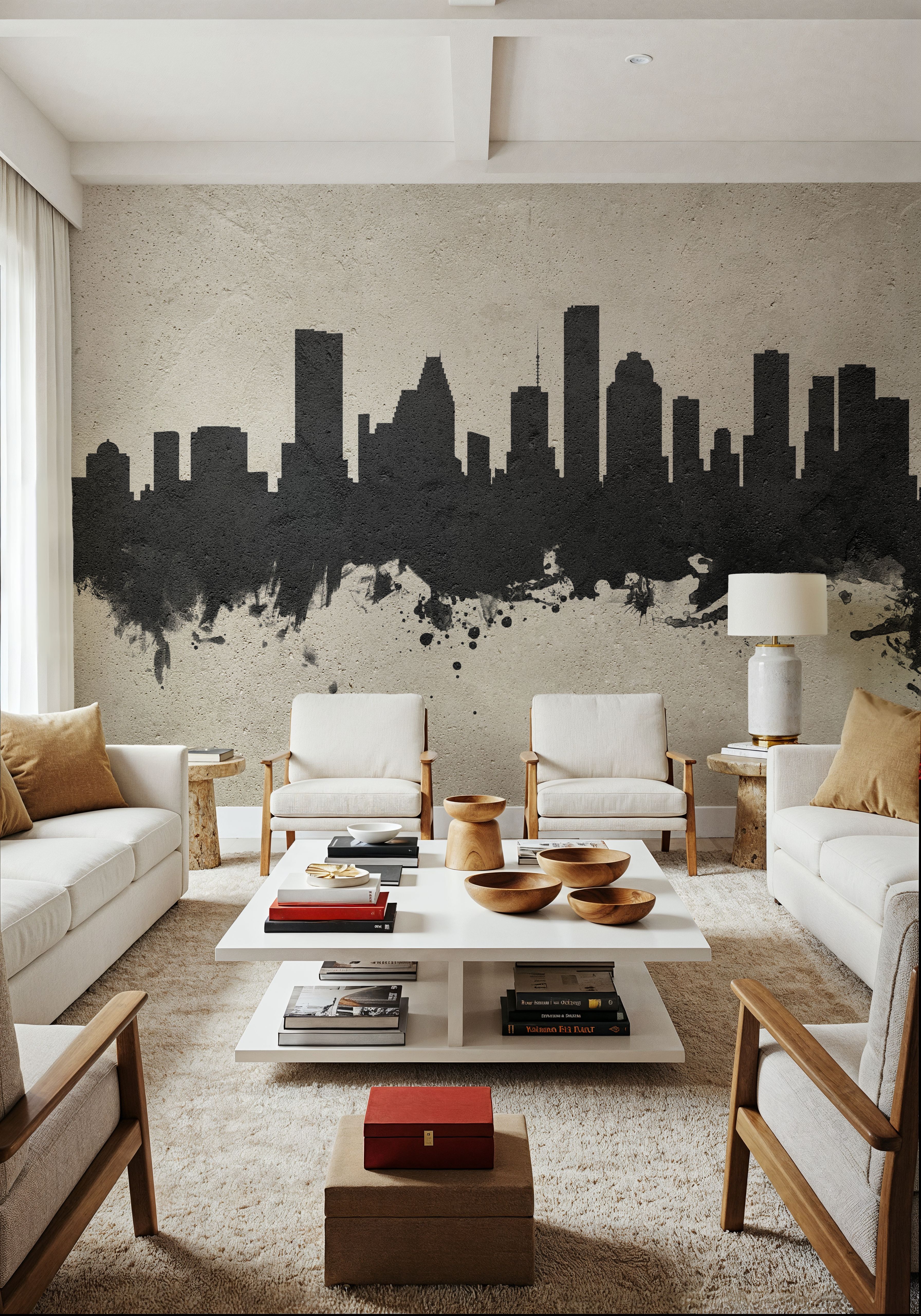 Houston Skyline Concrete