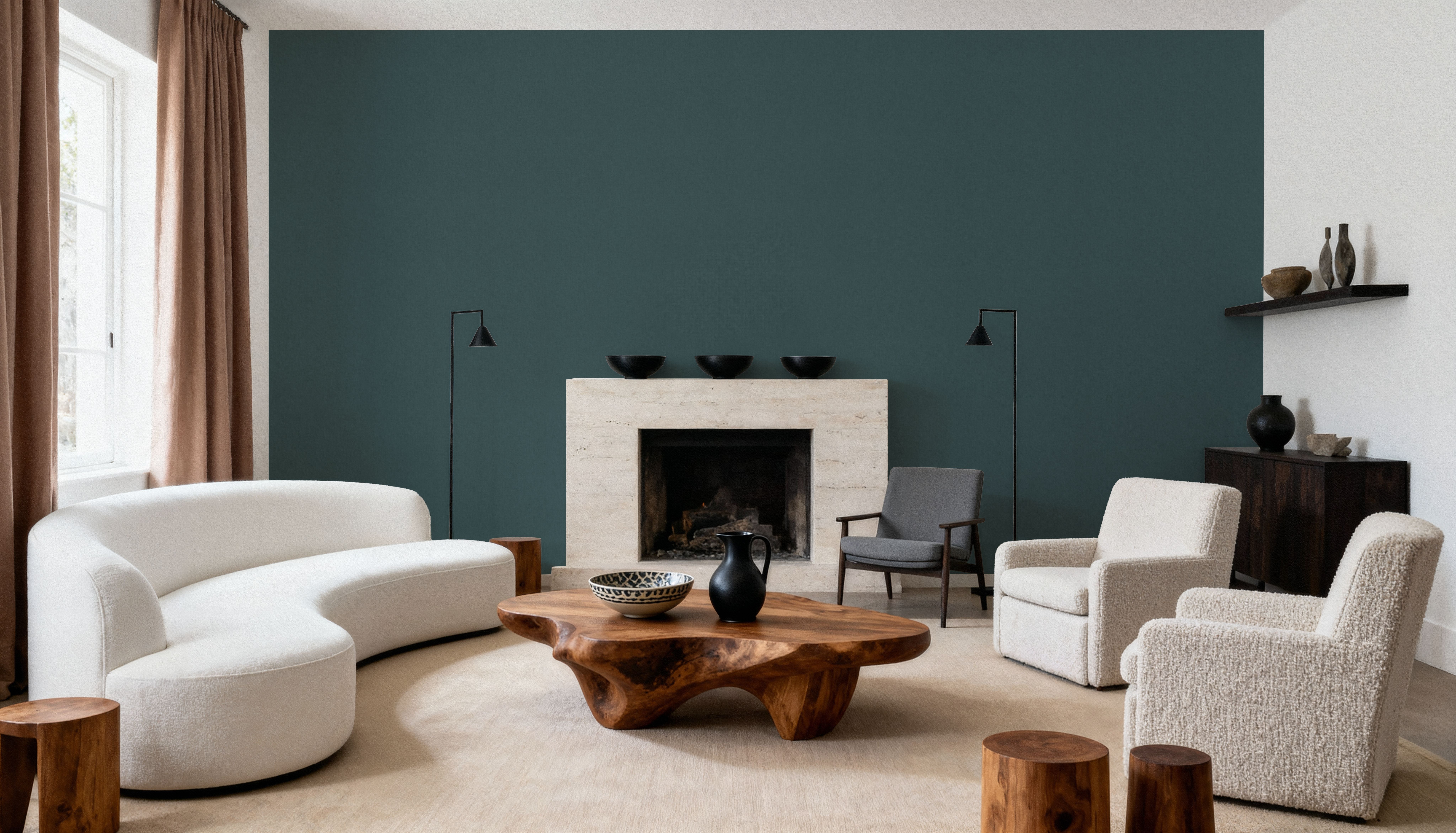 Linen Mist Bright Collection, Teal