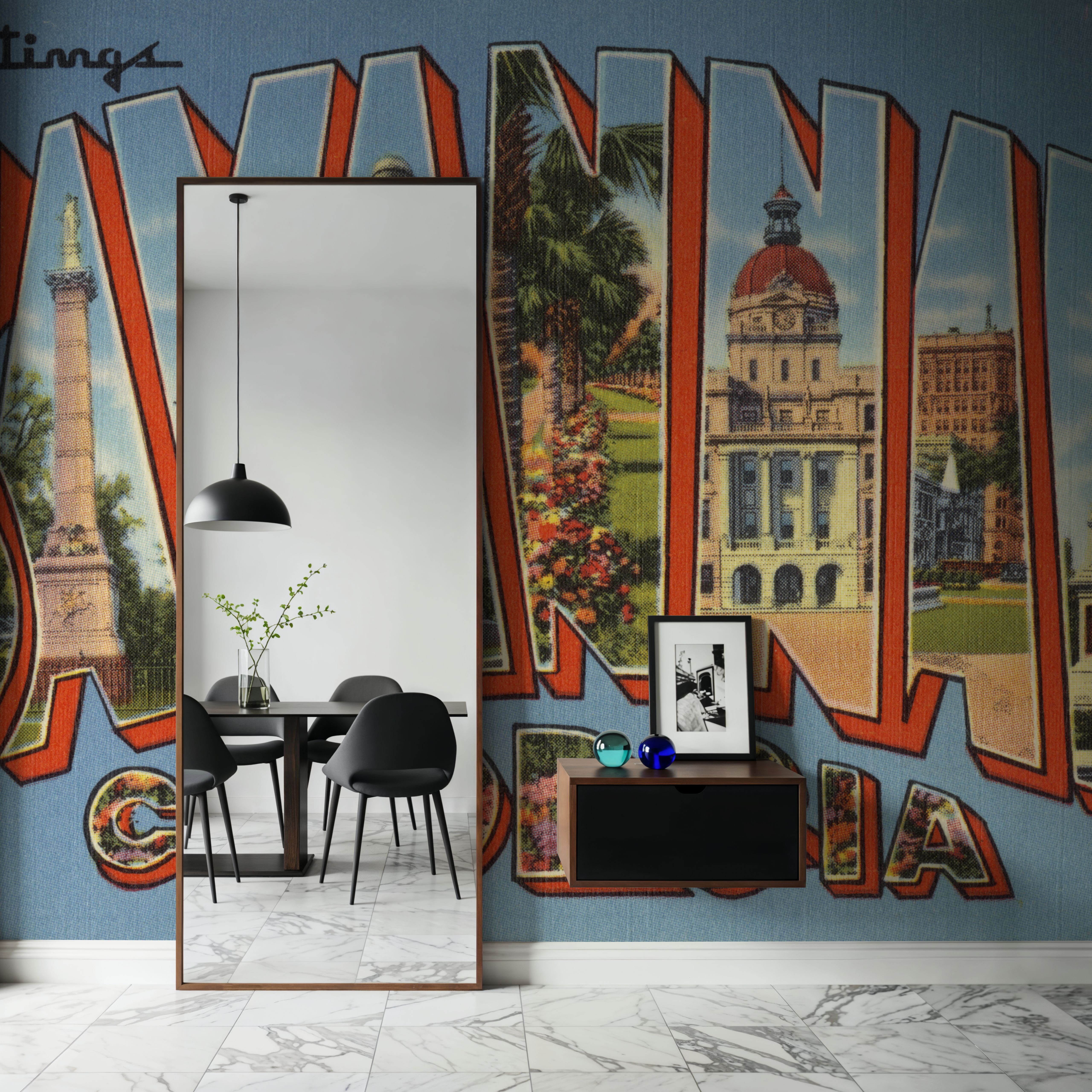 Greetings from Savannah - Screenprint Postcard