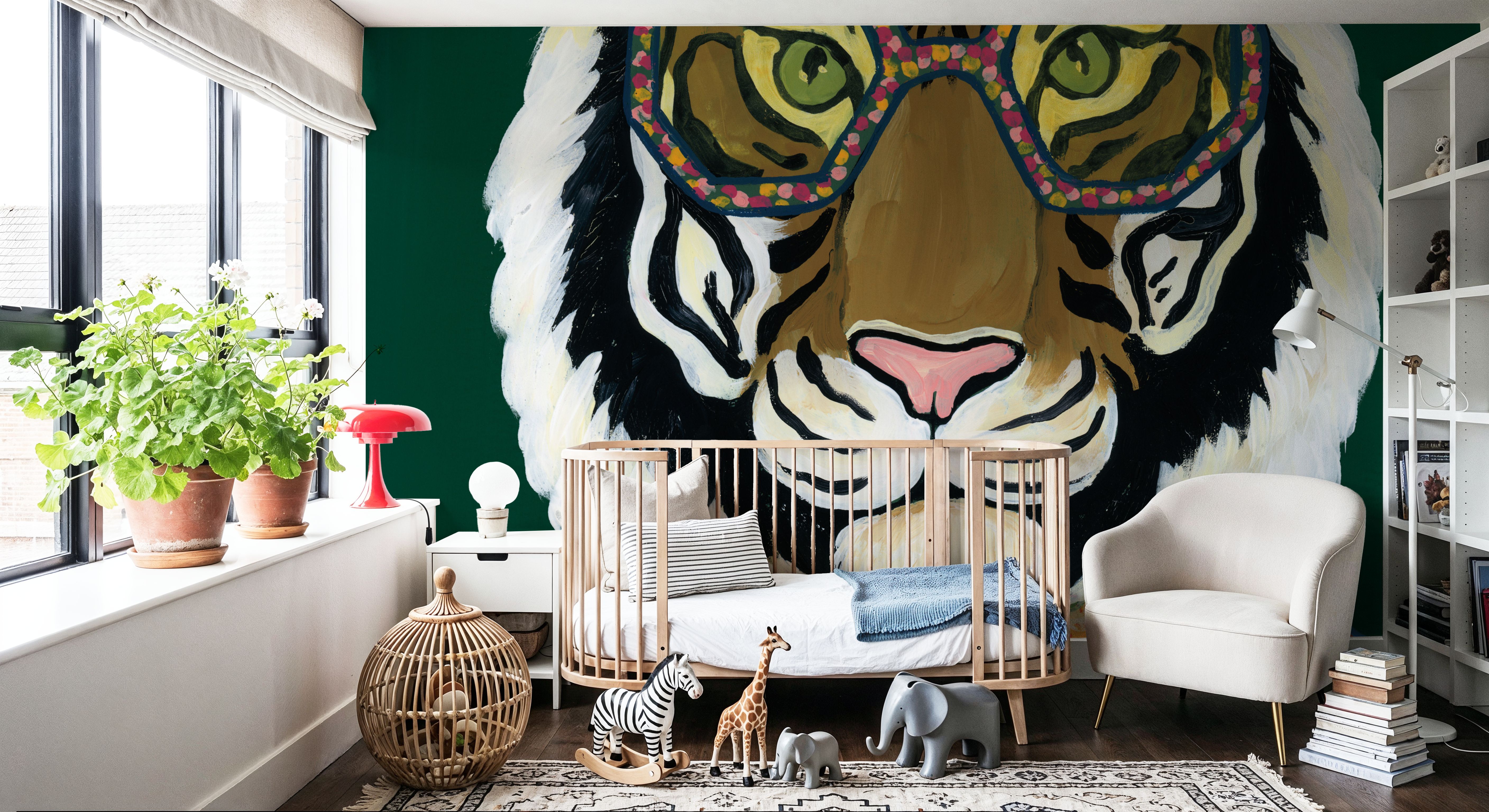 Miami Living Tiger Portrait