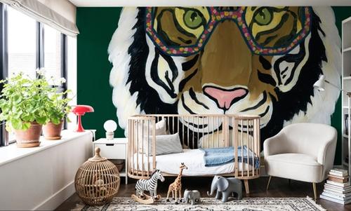 Miami Living Tiger Portrait