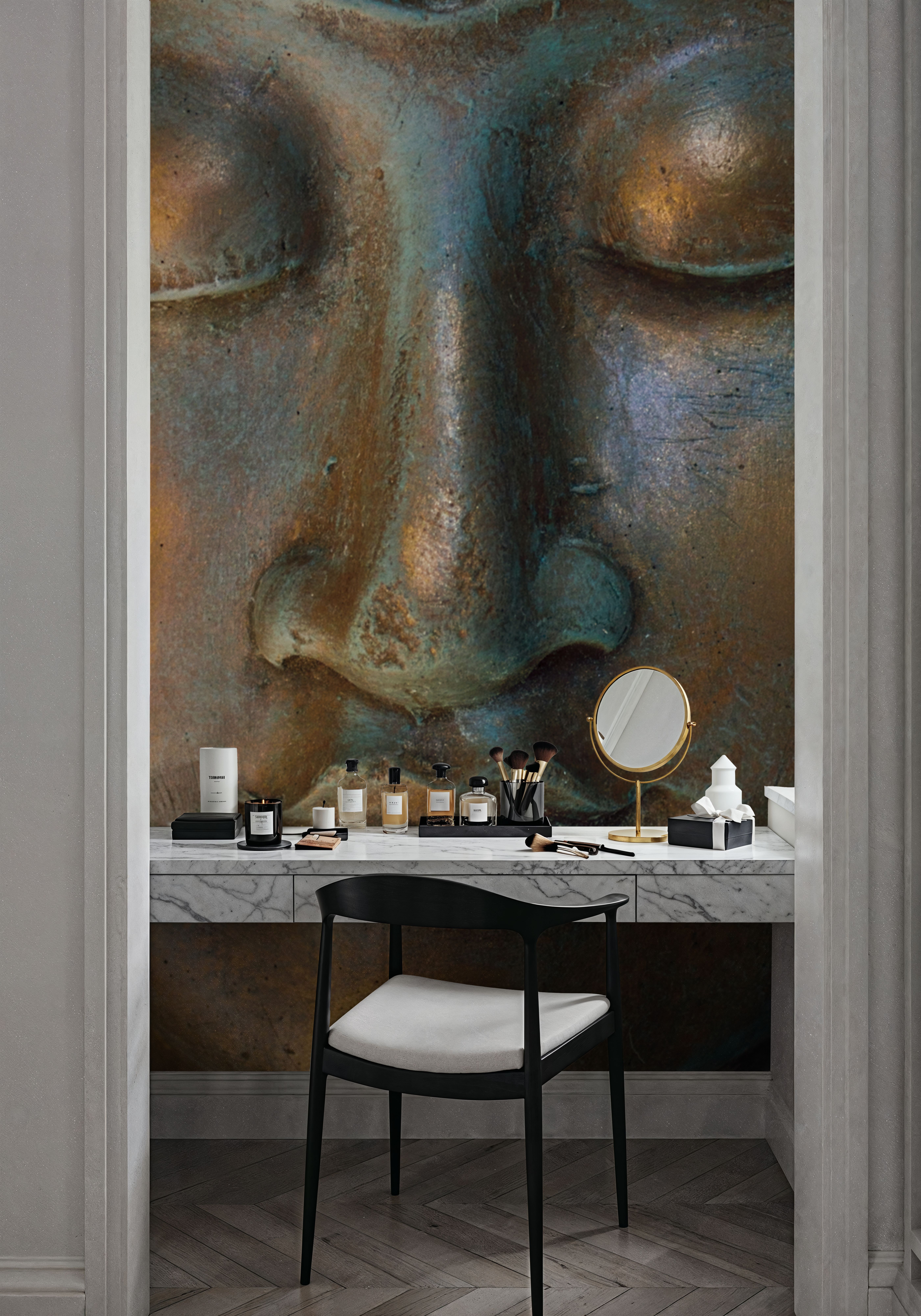 Bronze Buddha Close Up