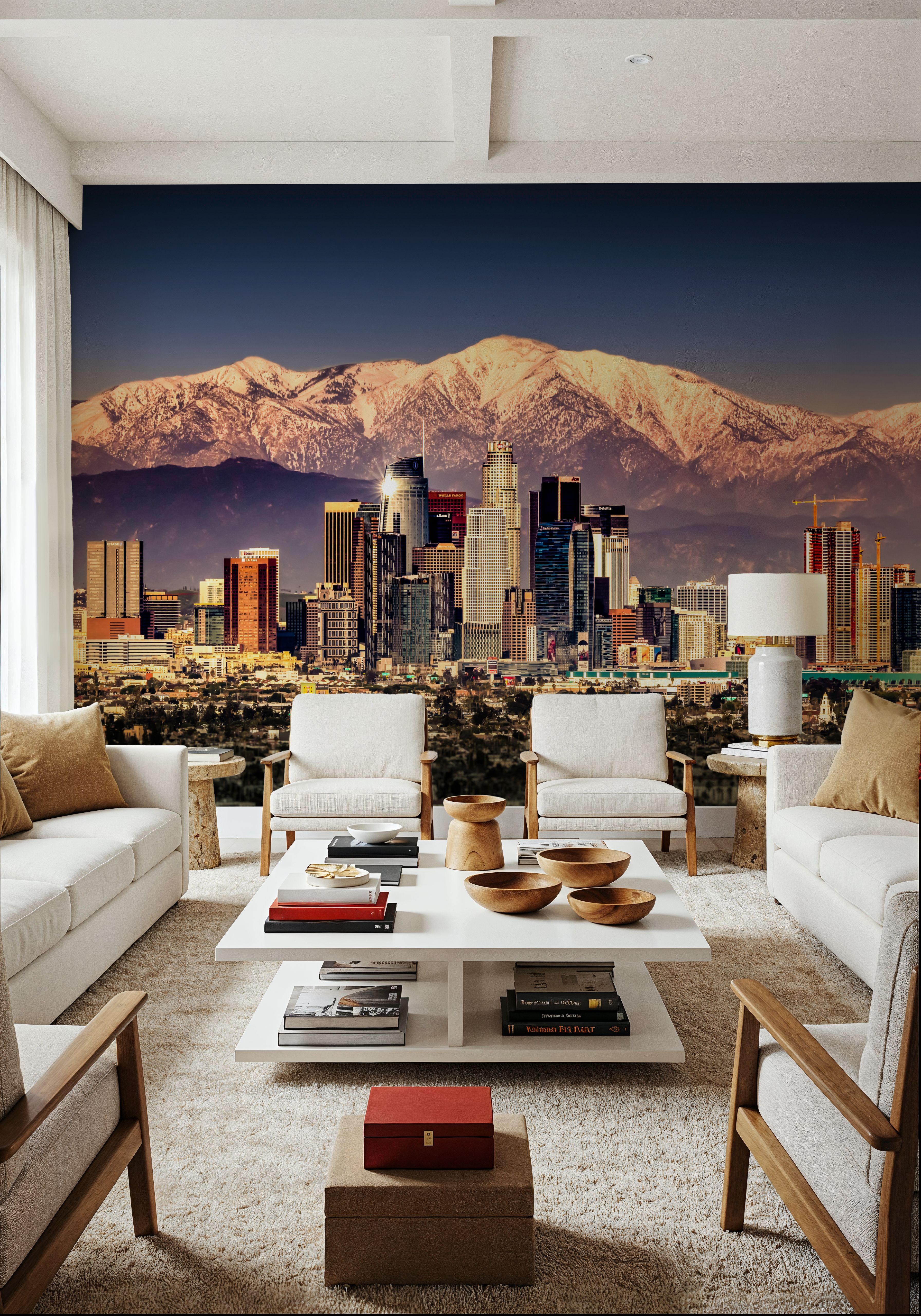 Snowcapped Mountains Los Angeles