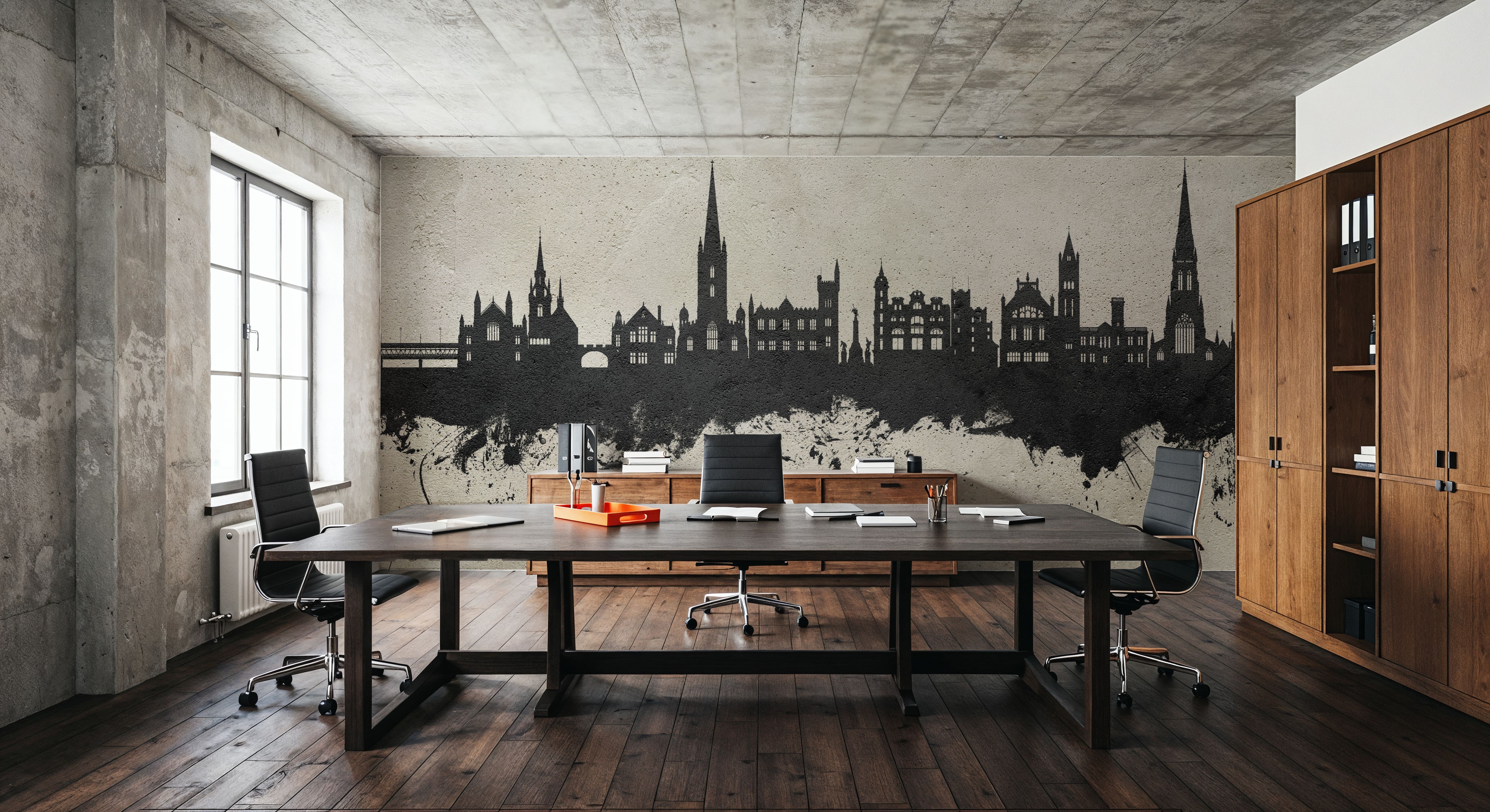 Derry Northern Ireland Skyline Concrete