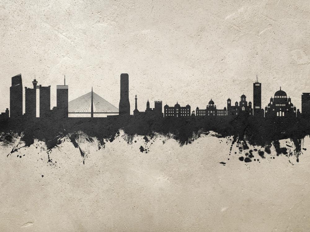Belgrade Serbia Skyline Concrete