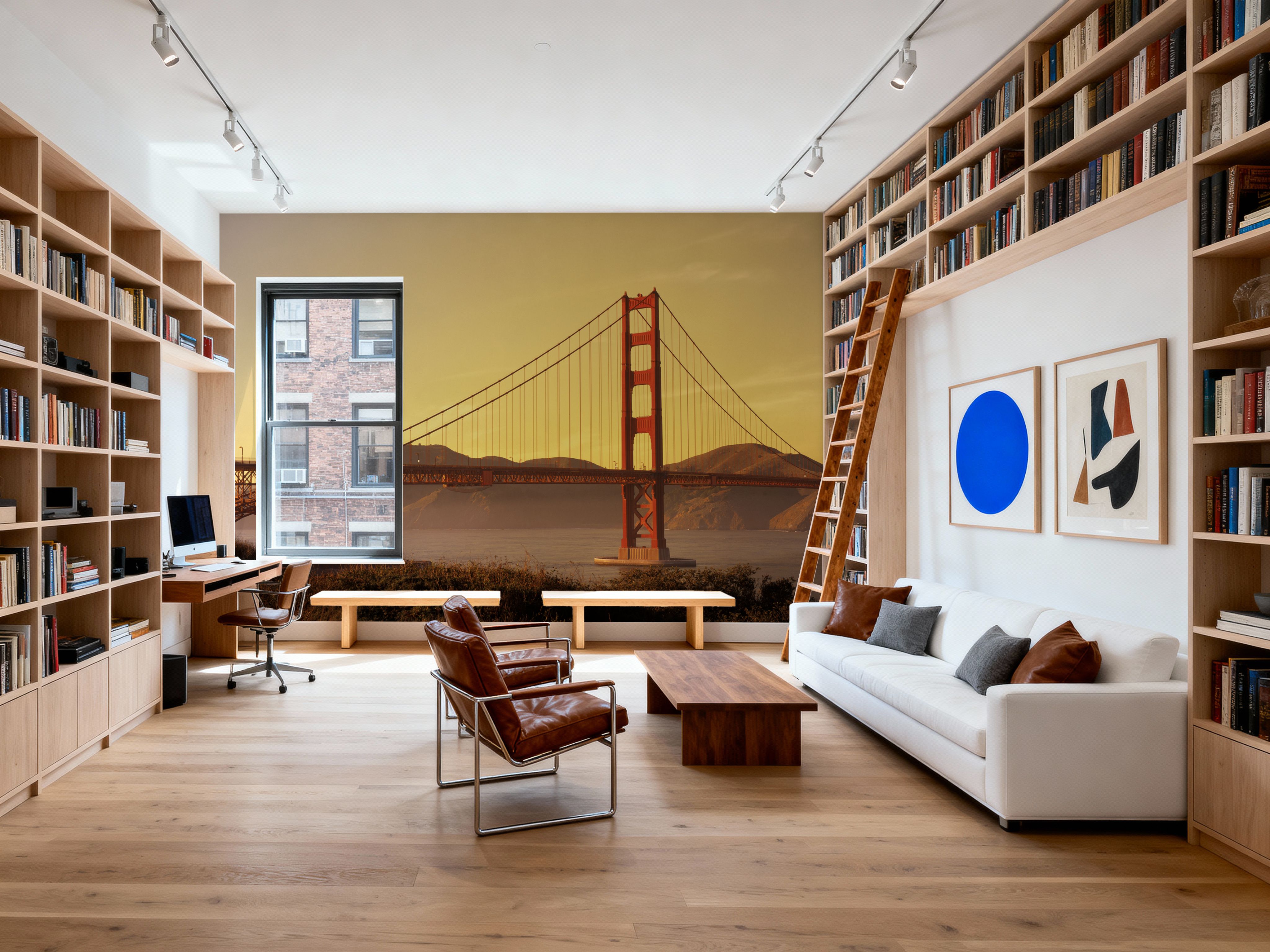 Crimson Bridge Twilight Yellow