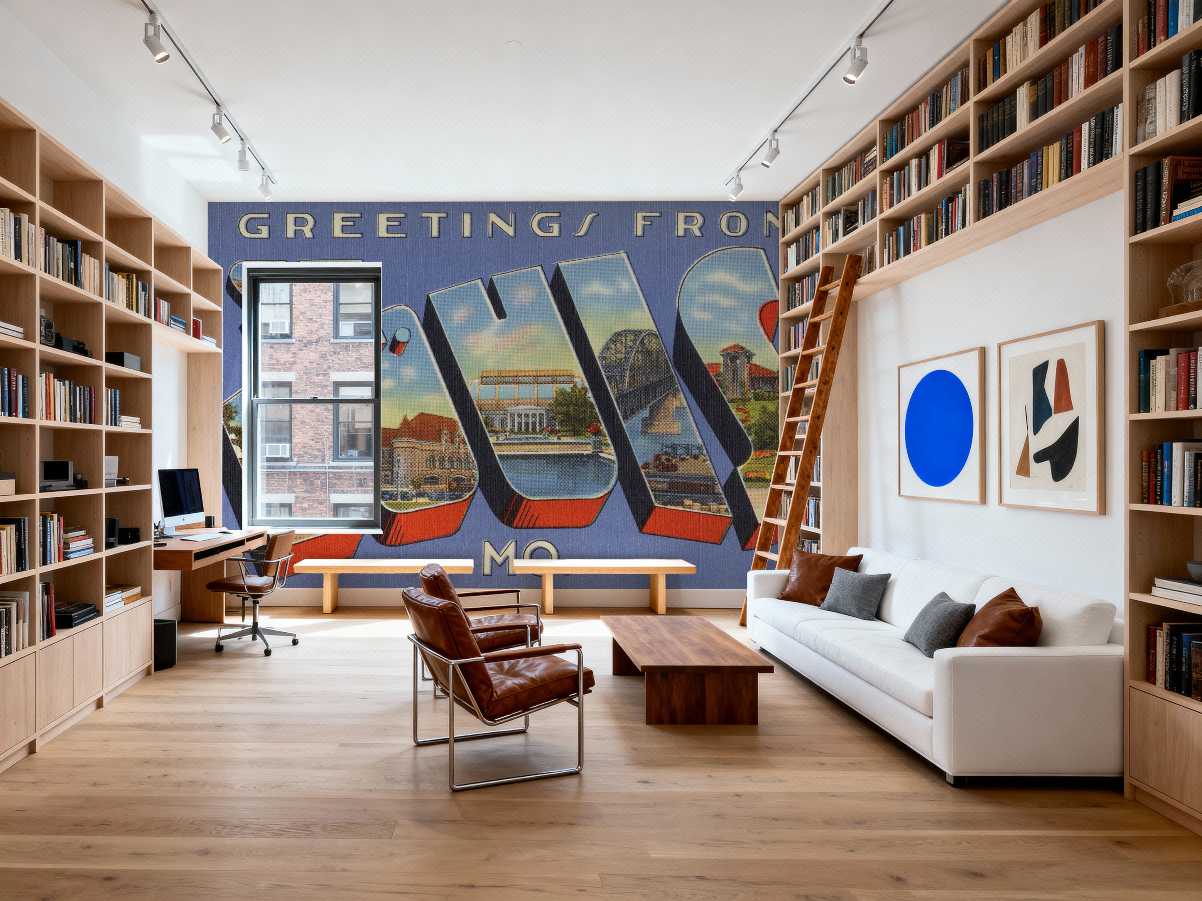 Greetings from St Louis - Screenprint Postcard