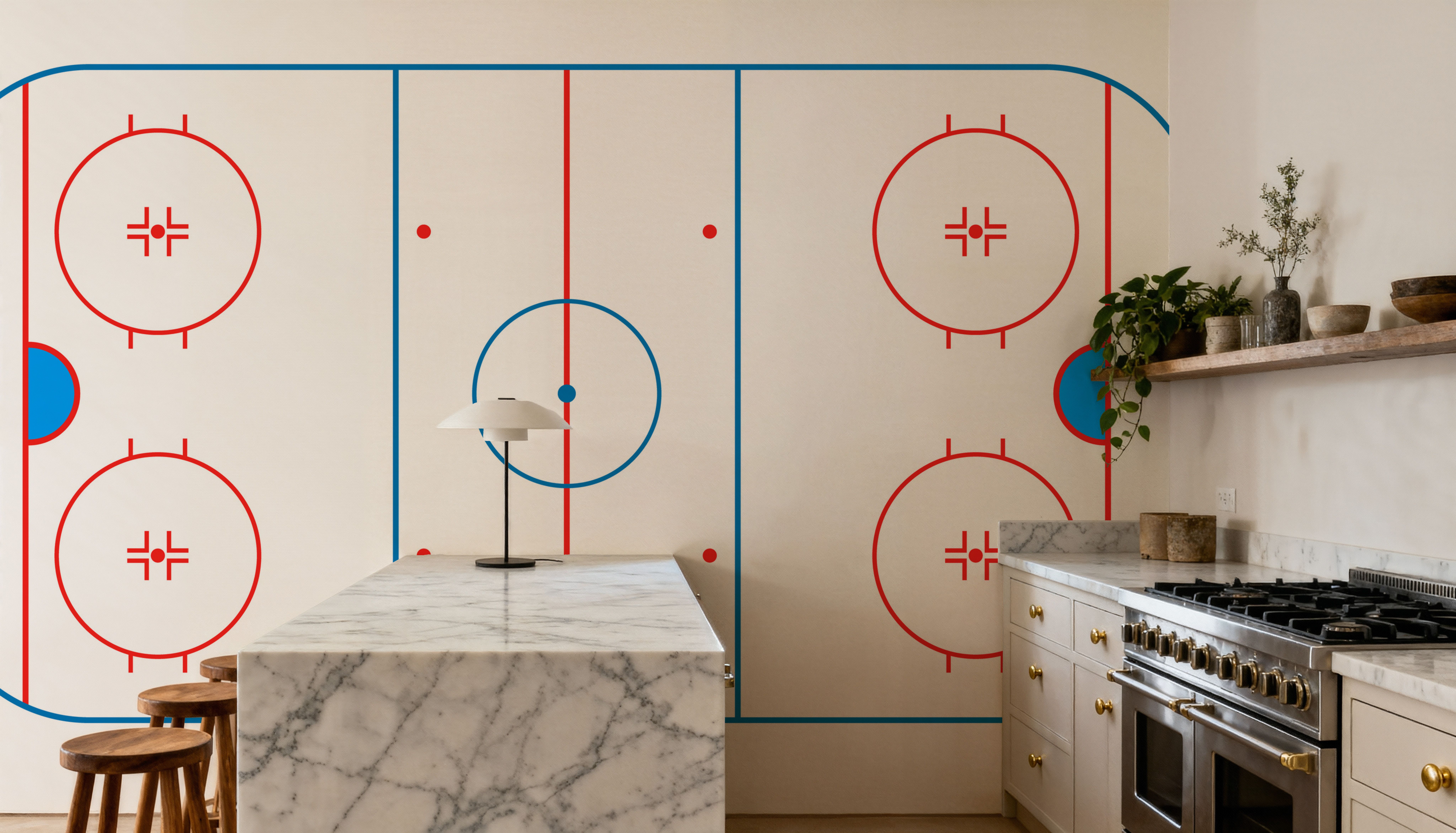 Interference, Wallpaper