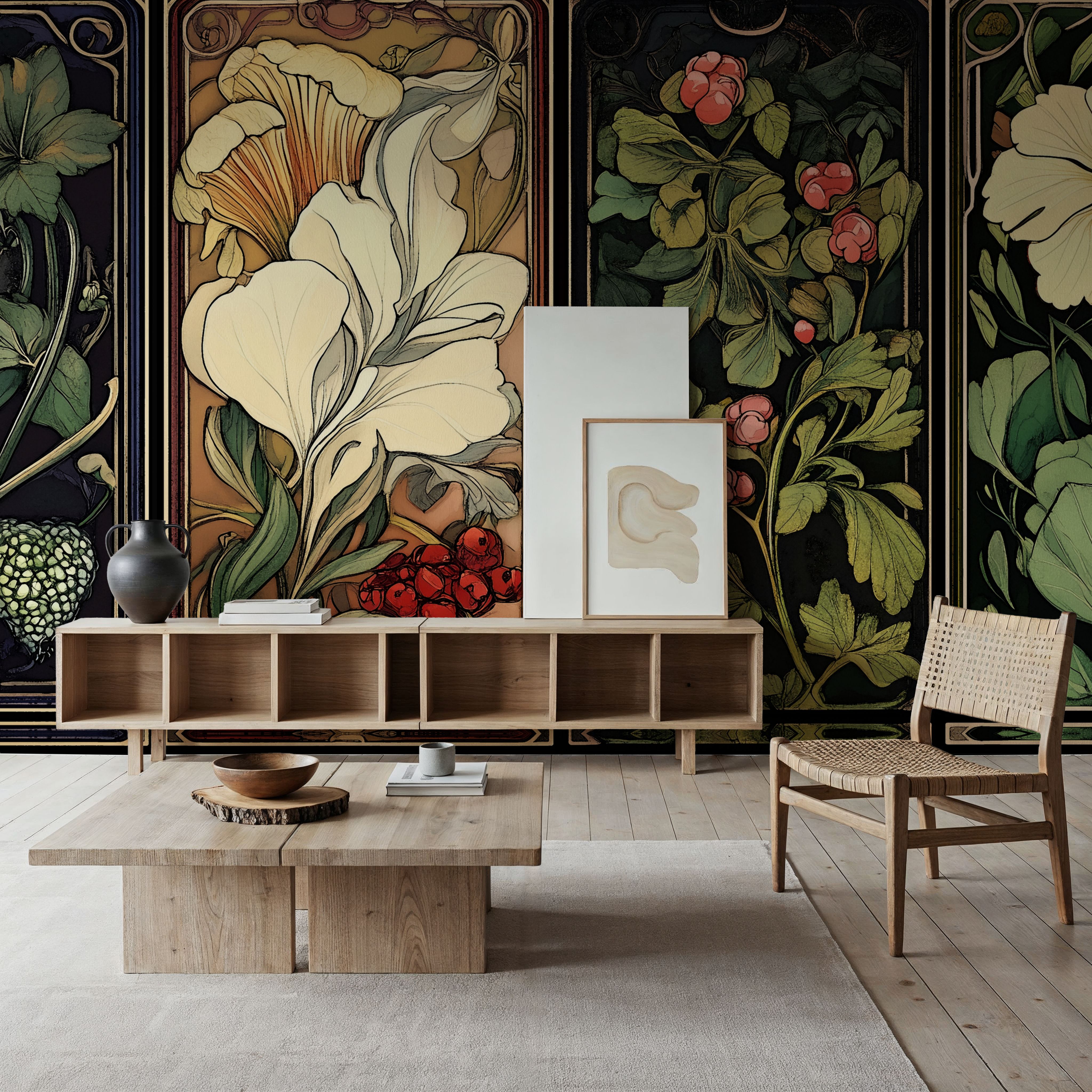 Wall Mural - Forest Panels - Bedroom - Wallism US - Premium, Textured or Peel & Stick