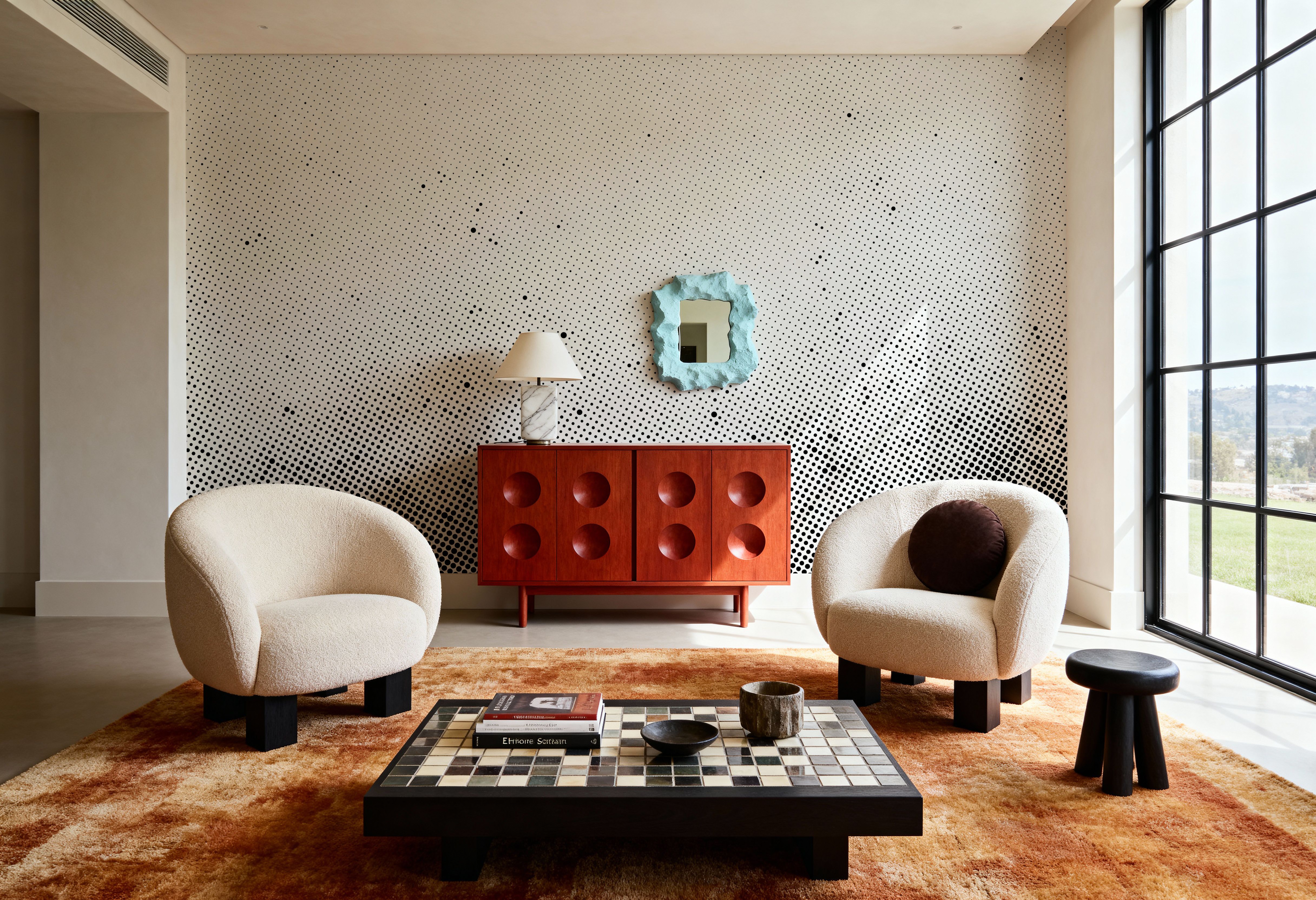 Gradient Halftone Dots