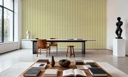 Ornate Stripes, Olive