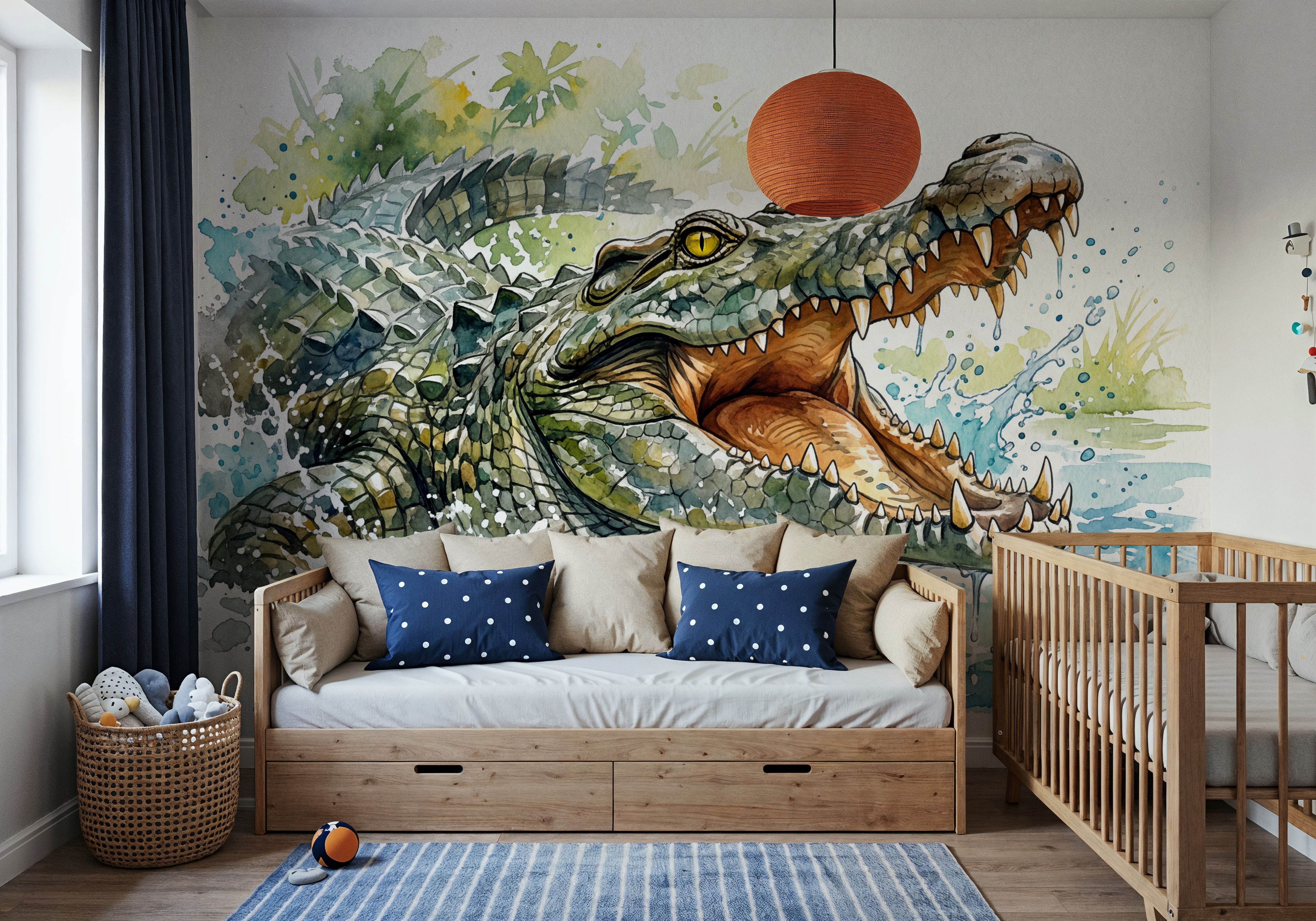 Crocodile - Watercolor Predators Series