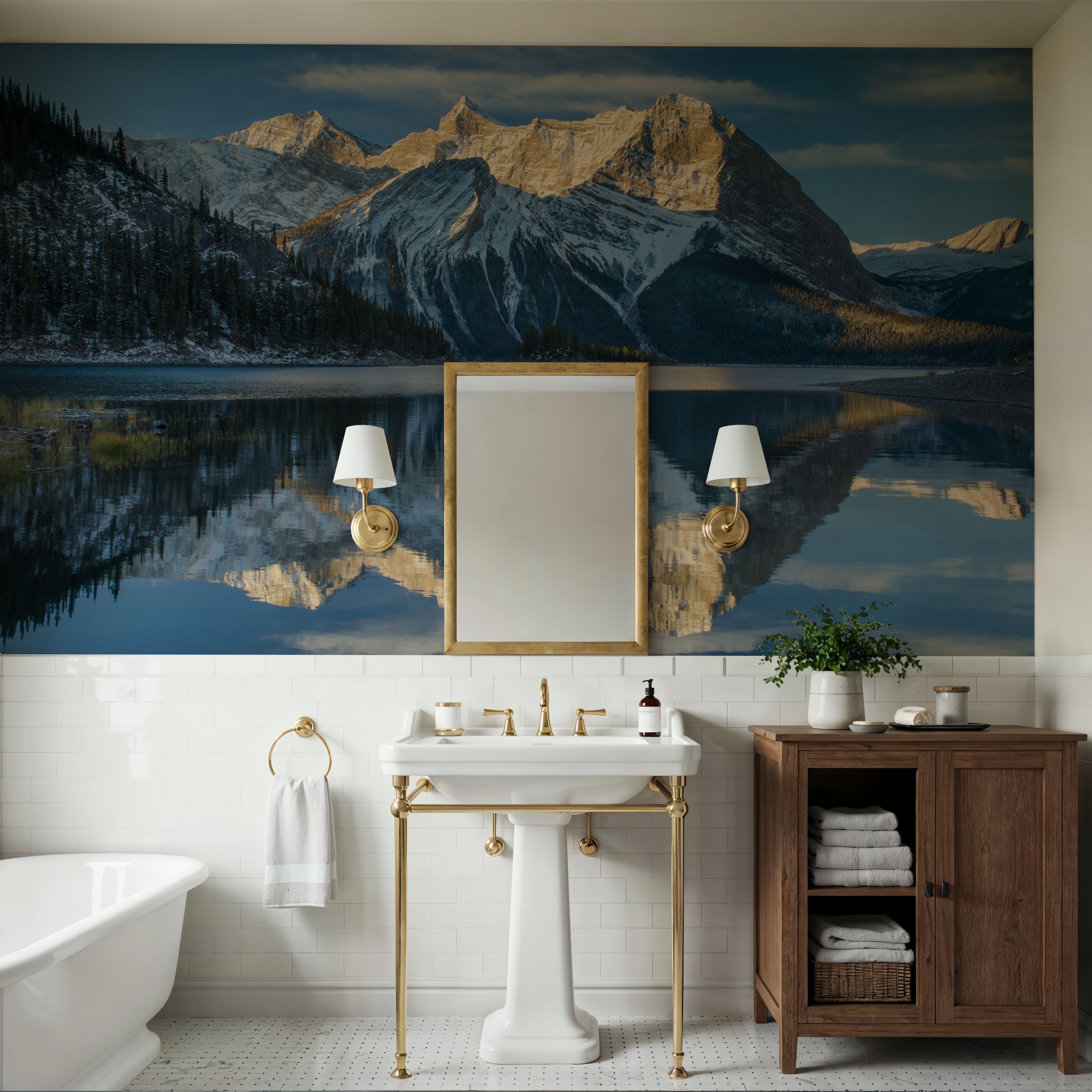 Kananaskis Lake Reflection