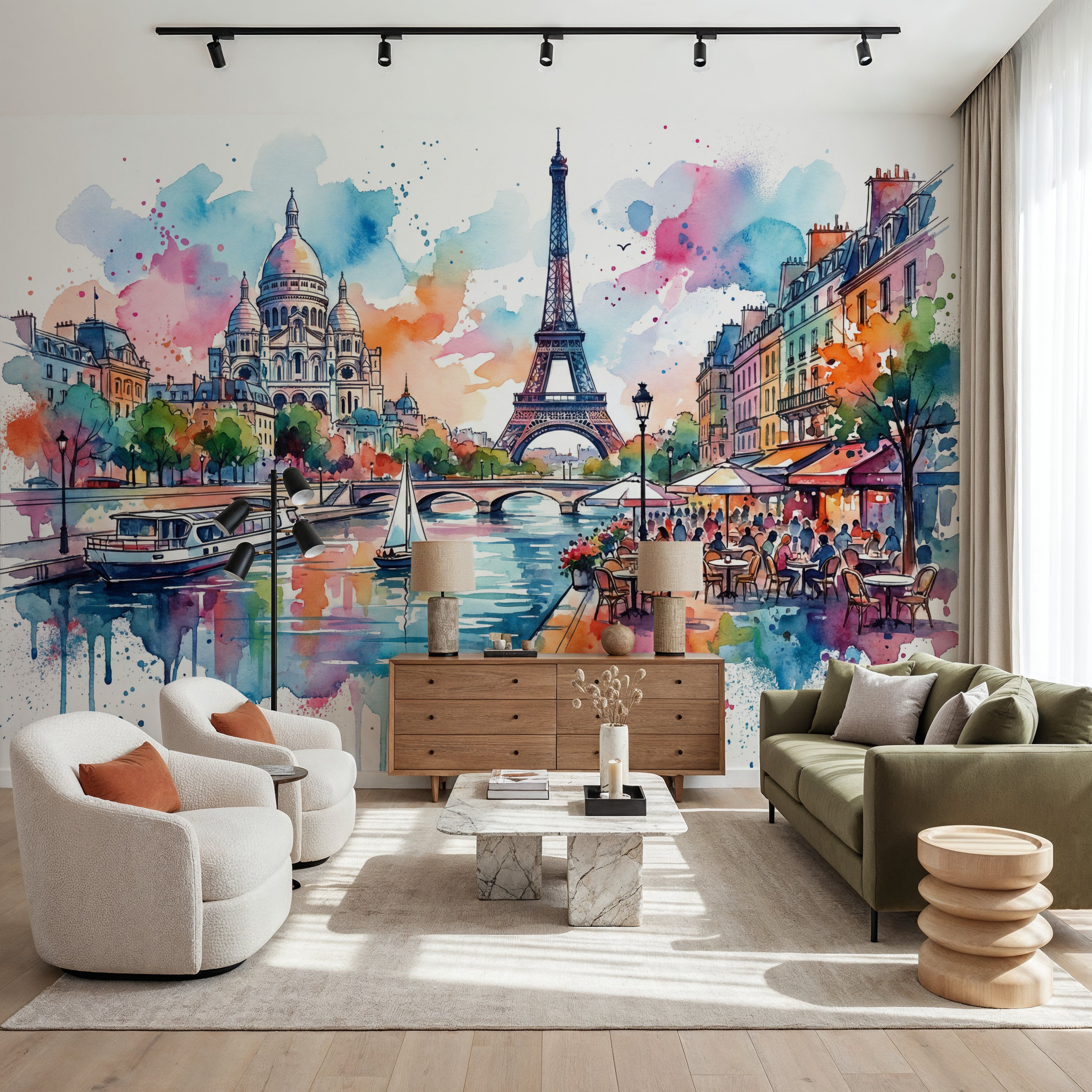 Paris - Watercolor City Series