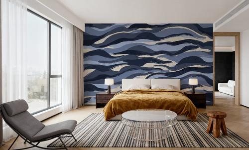 Blue Tiger Pattern