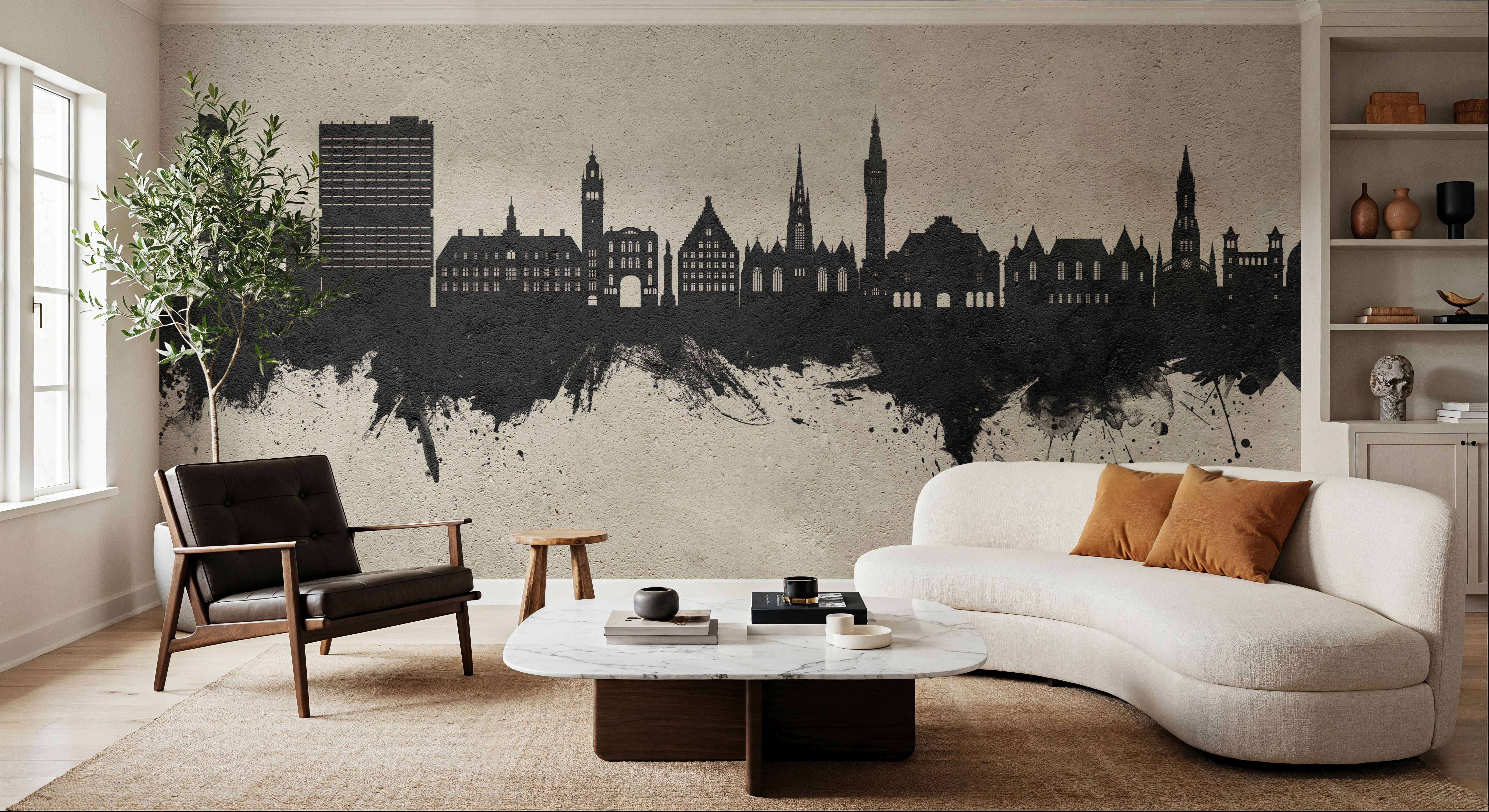 Lille France Skyline Concrete