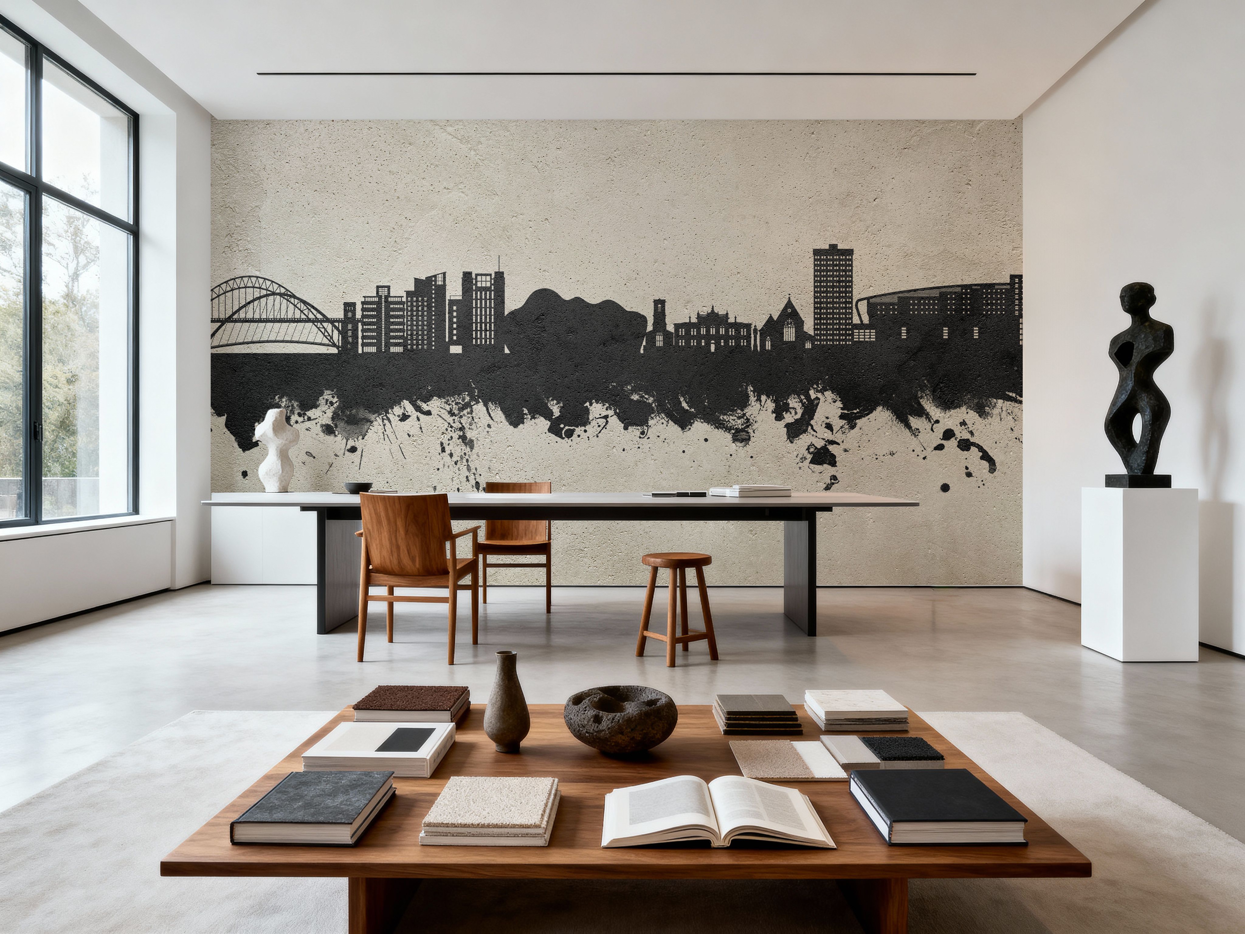 Gateshead England Skyline Concrete