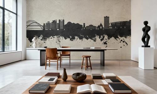 Gateshead England Skyline Concrete