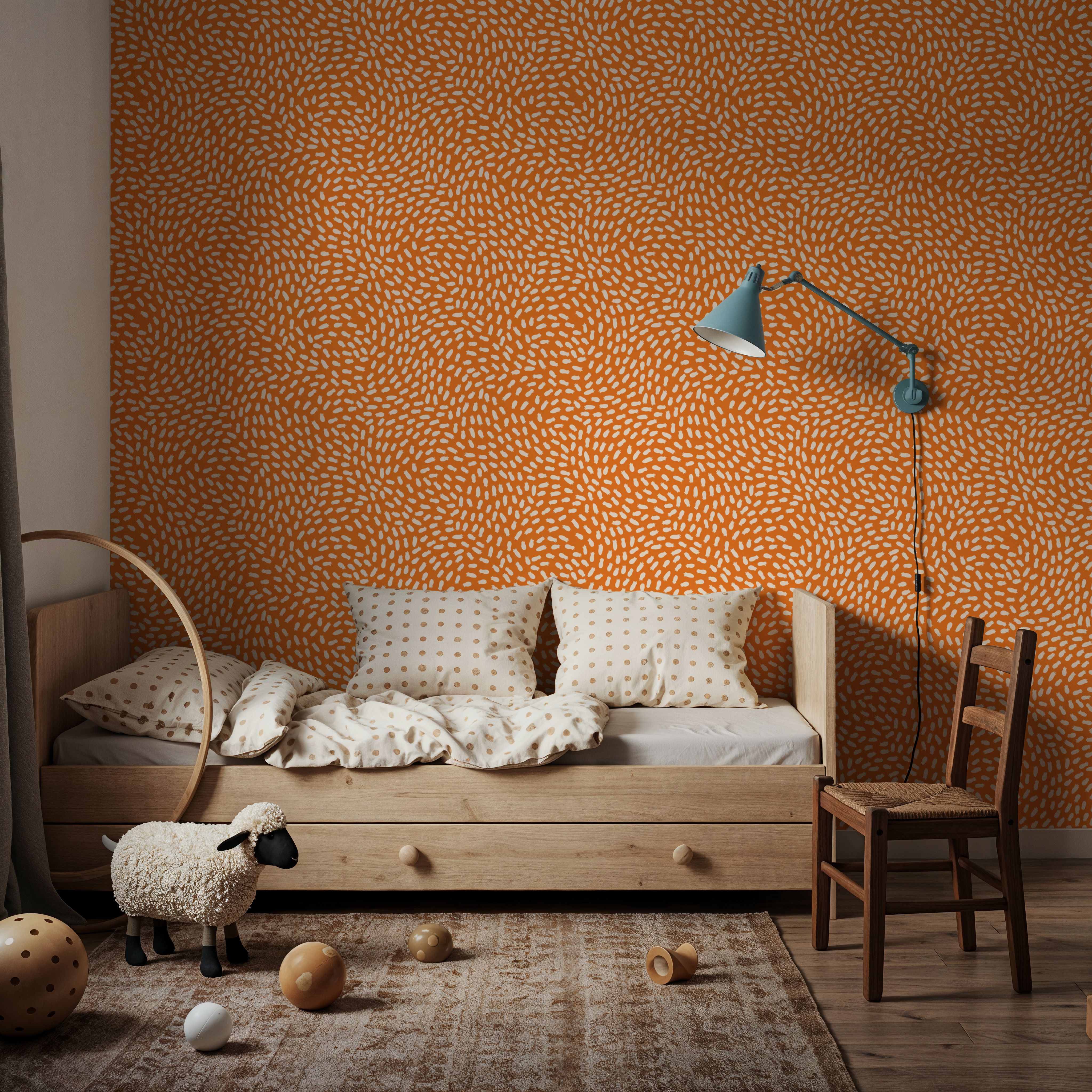 Petals On Orange