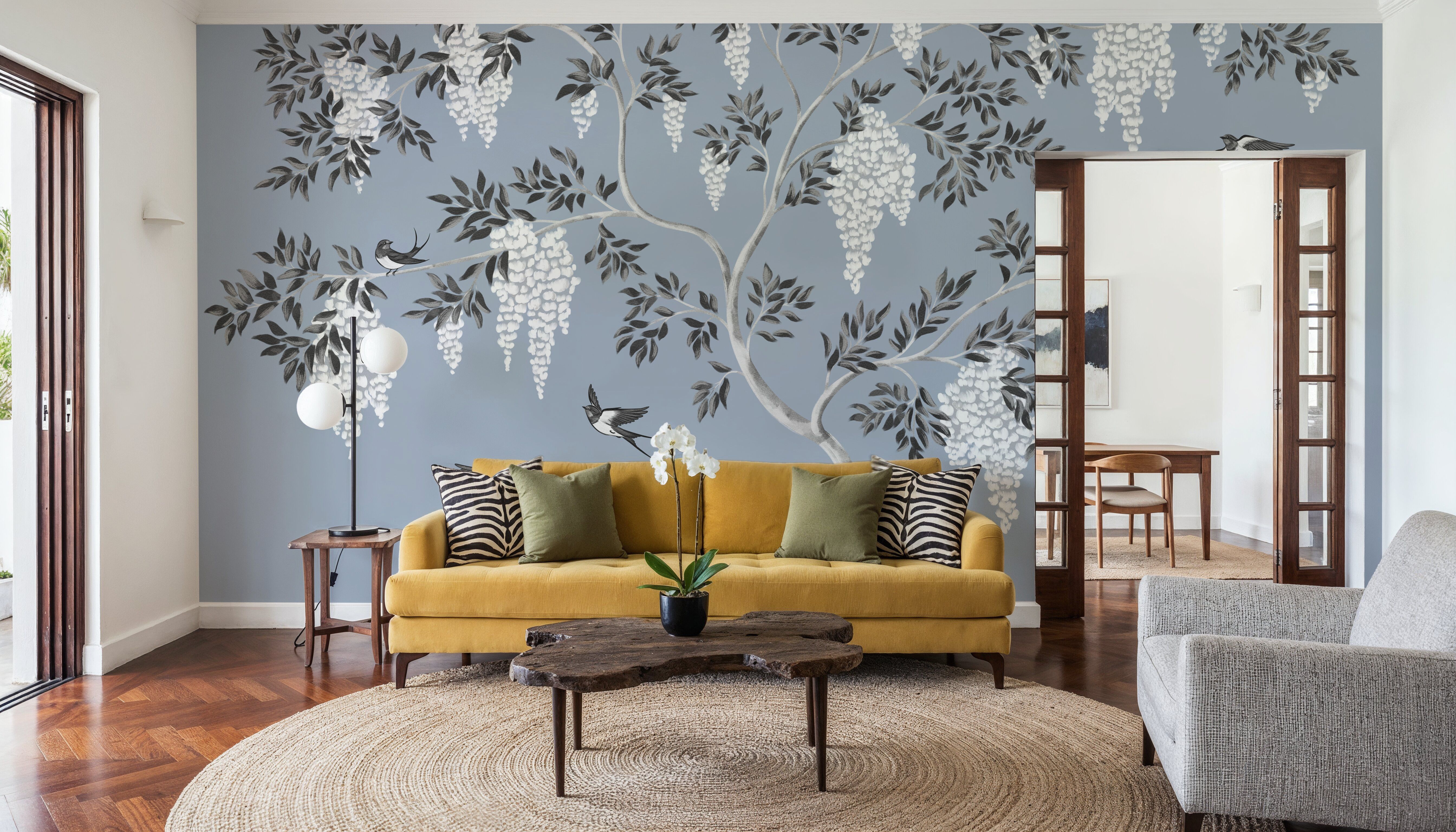 Beyond the Wisteria, Sky