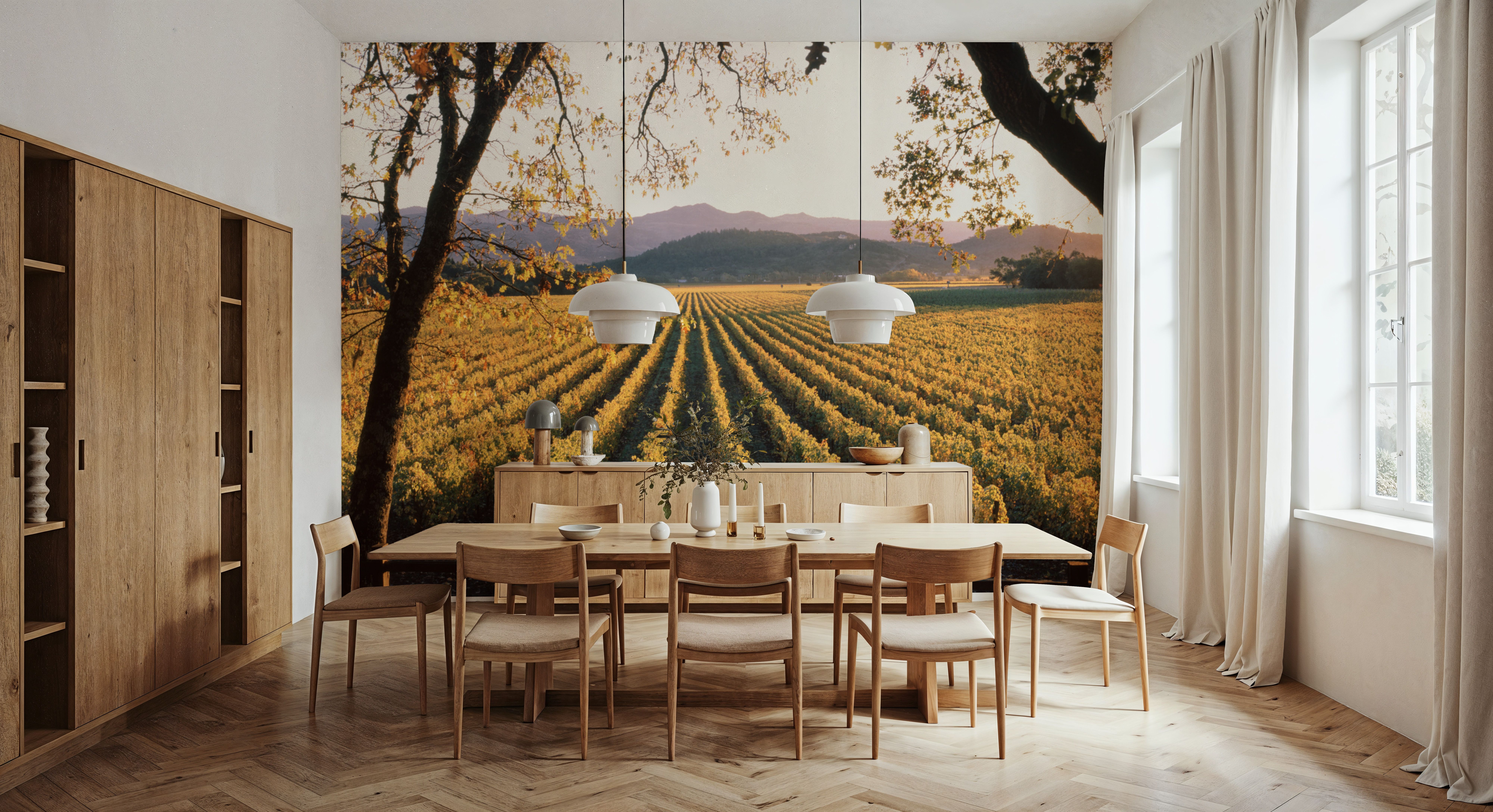 Far Niente Winery Beams