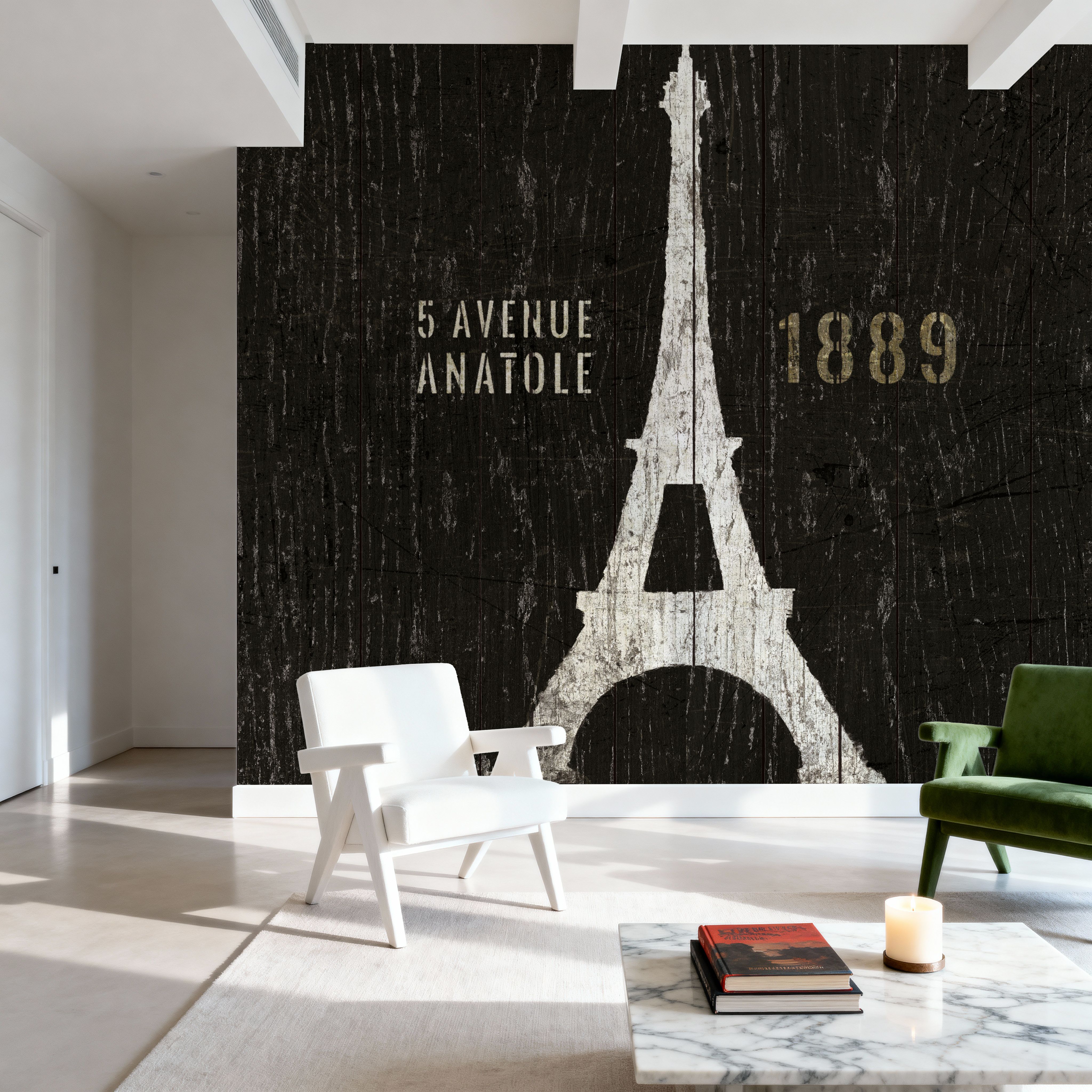 Refurbished Eiffel Tower