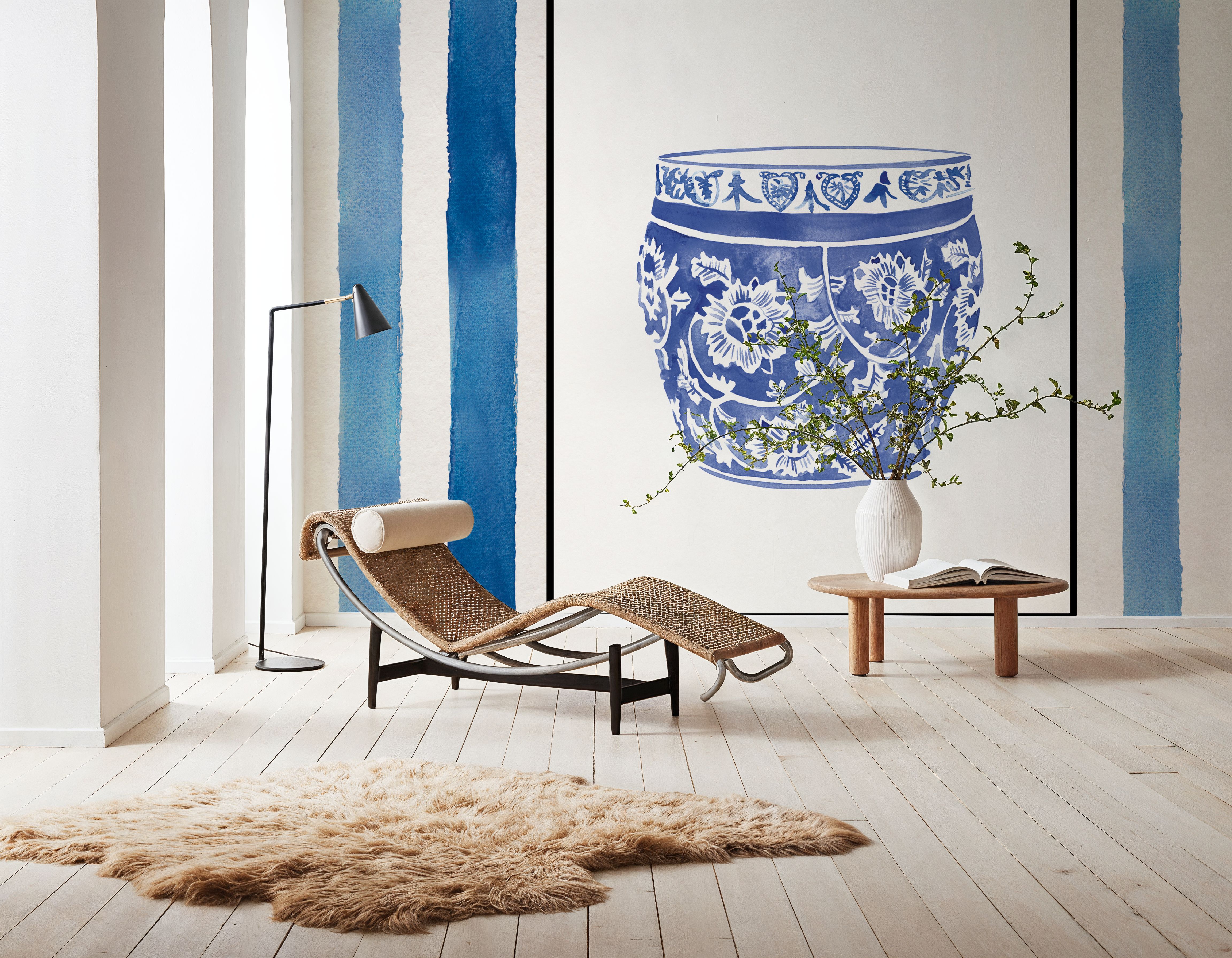 Chinoiserie Vase IV Stripes
