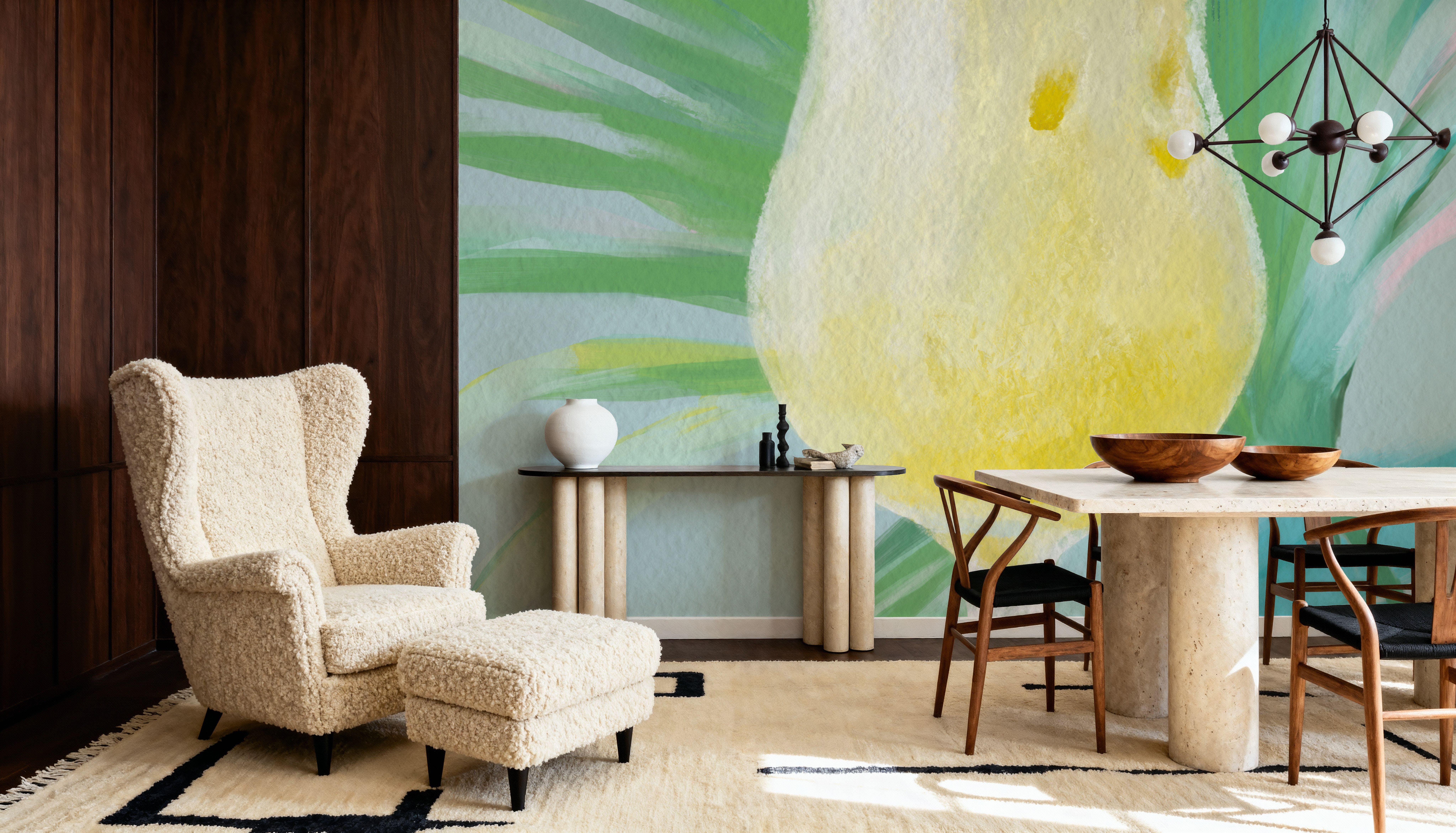 Tropical Cocktails I, Tapet