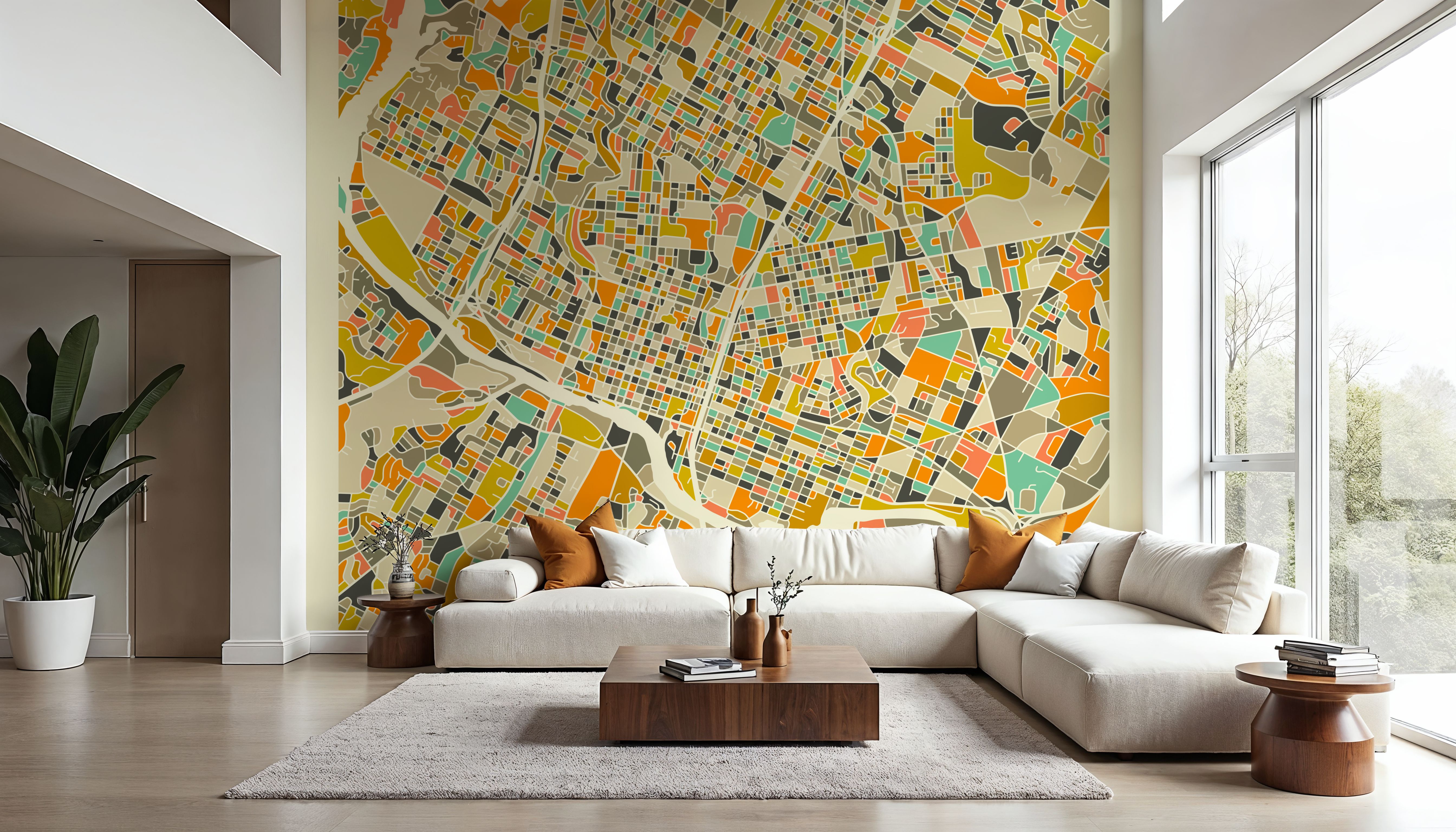 Modern Austin, Wallpaper