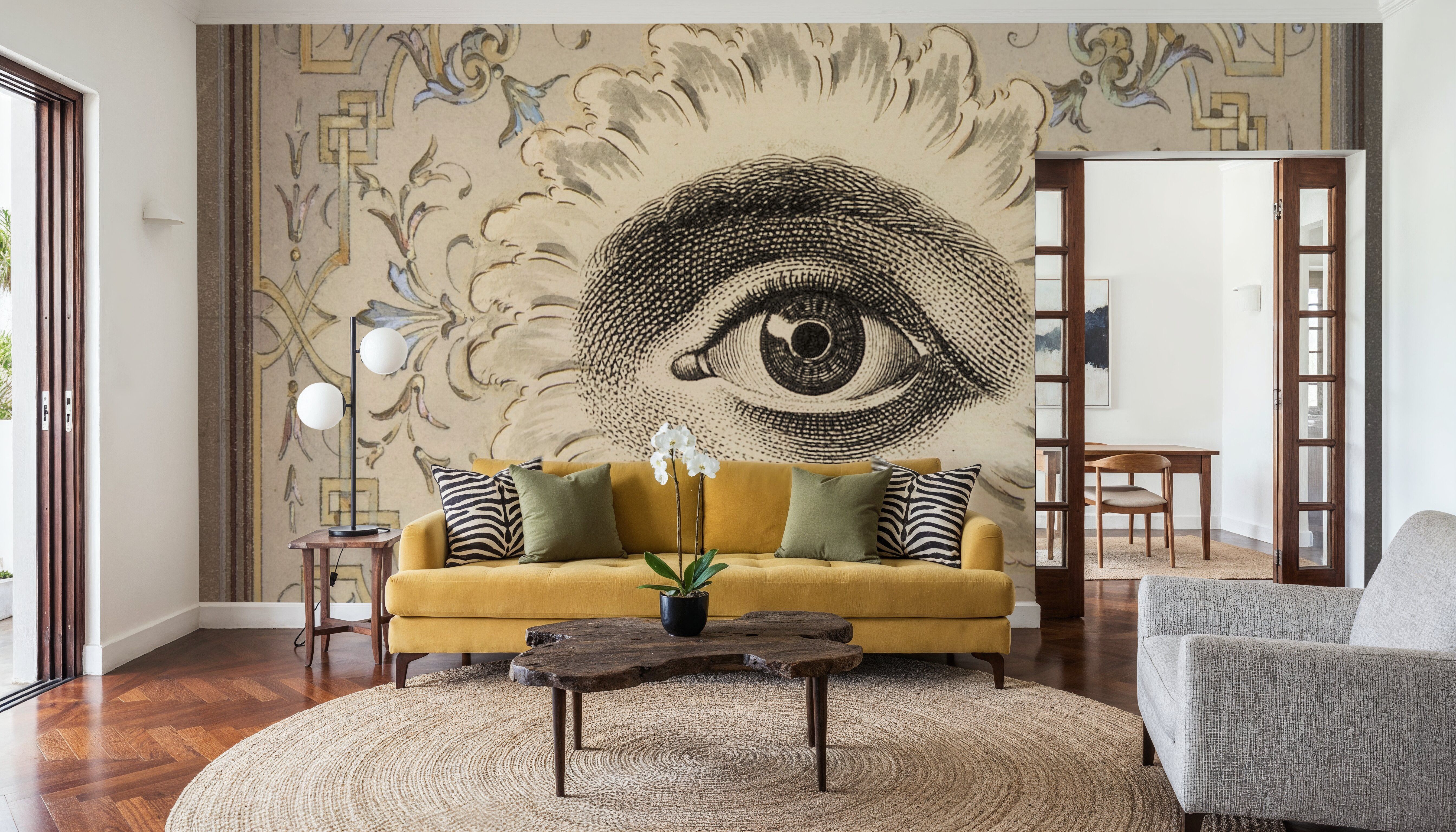 Eyes Are Watching VIII, Tapeten