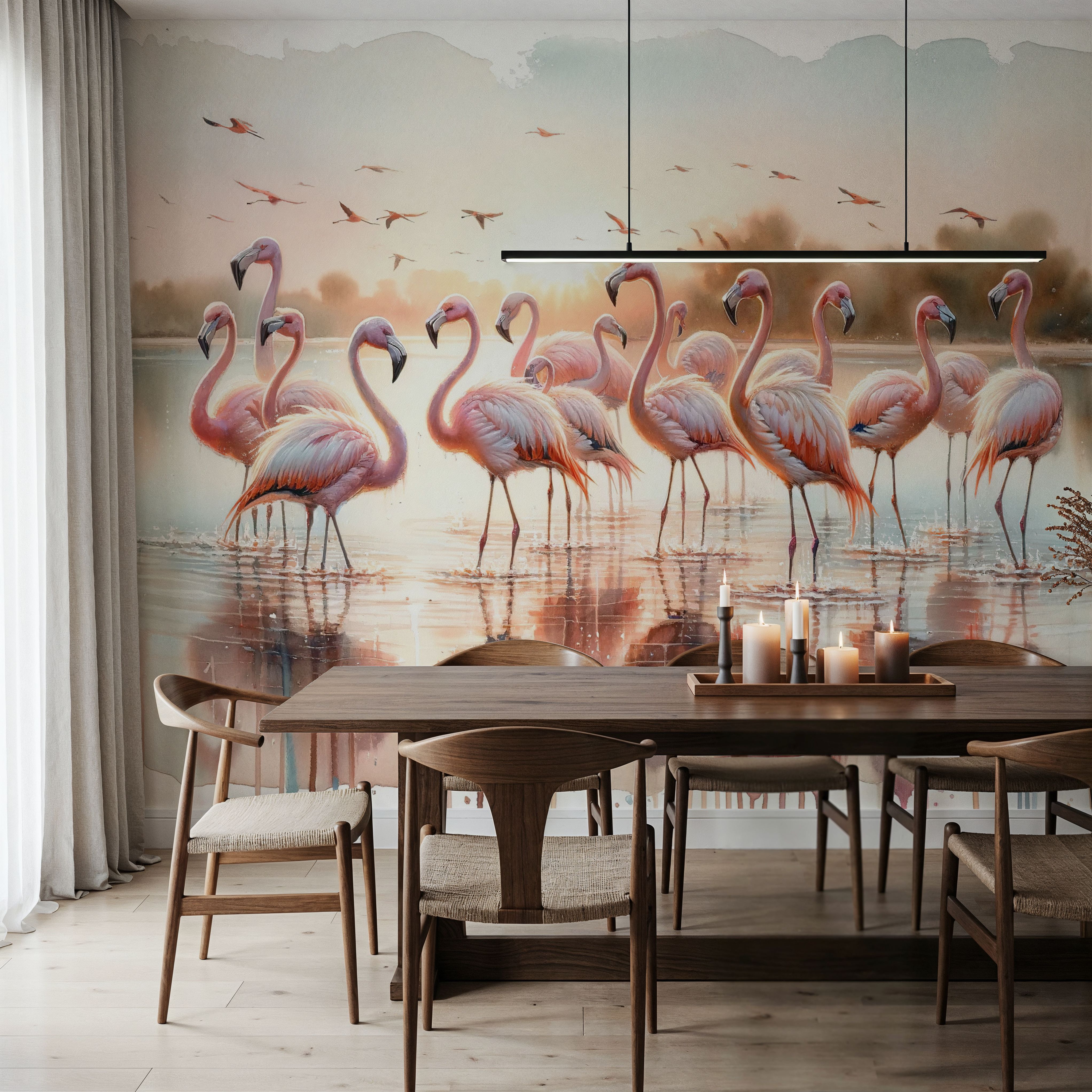 Flamingo Sunrise