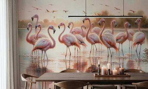 Flamingo Sunrise