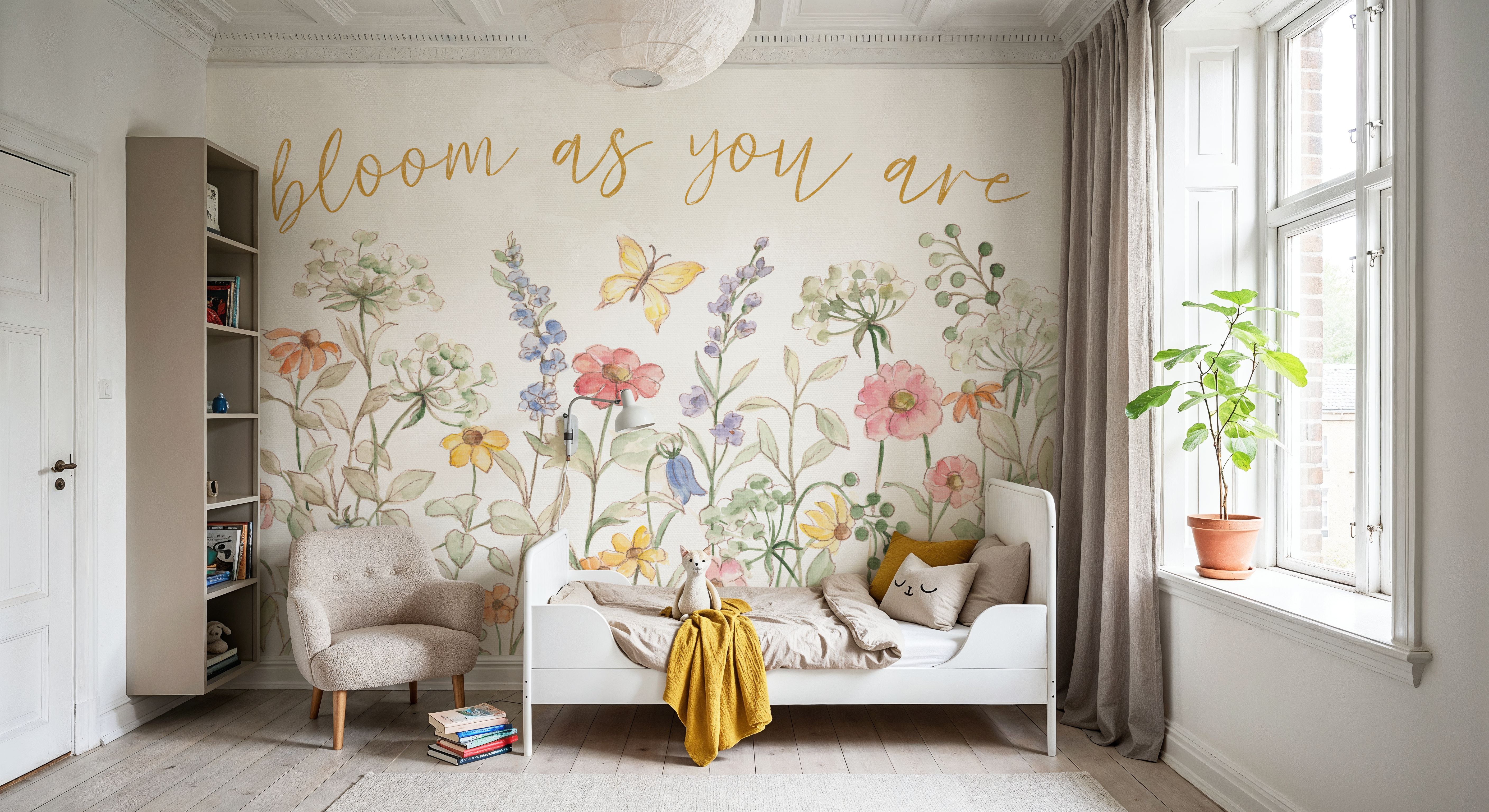 Wild Blooms I, Papier peint