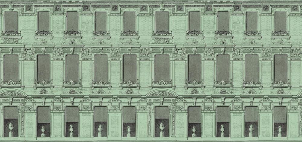 Vintage Facade, Green