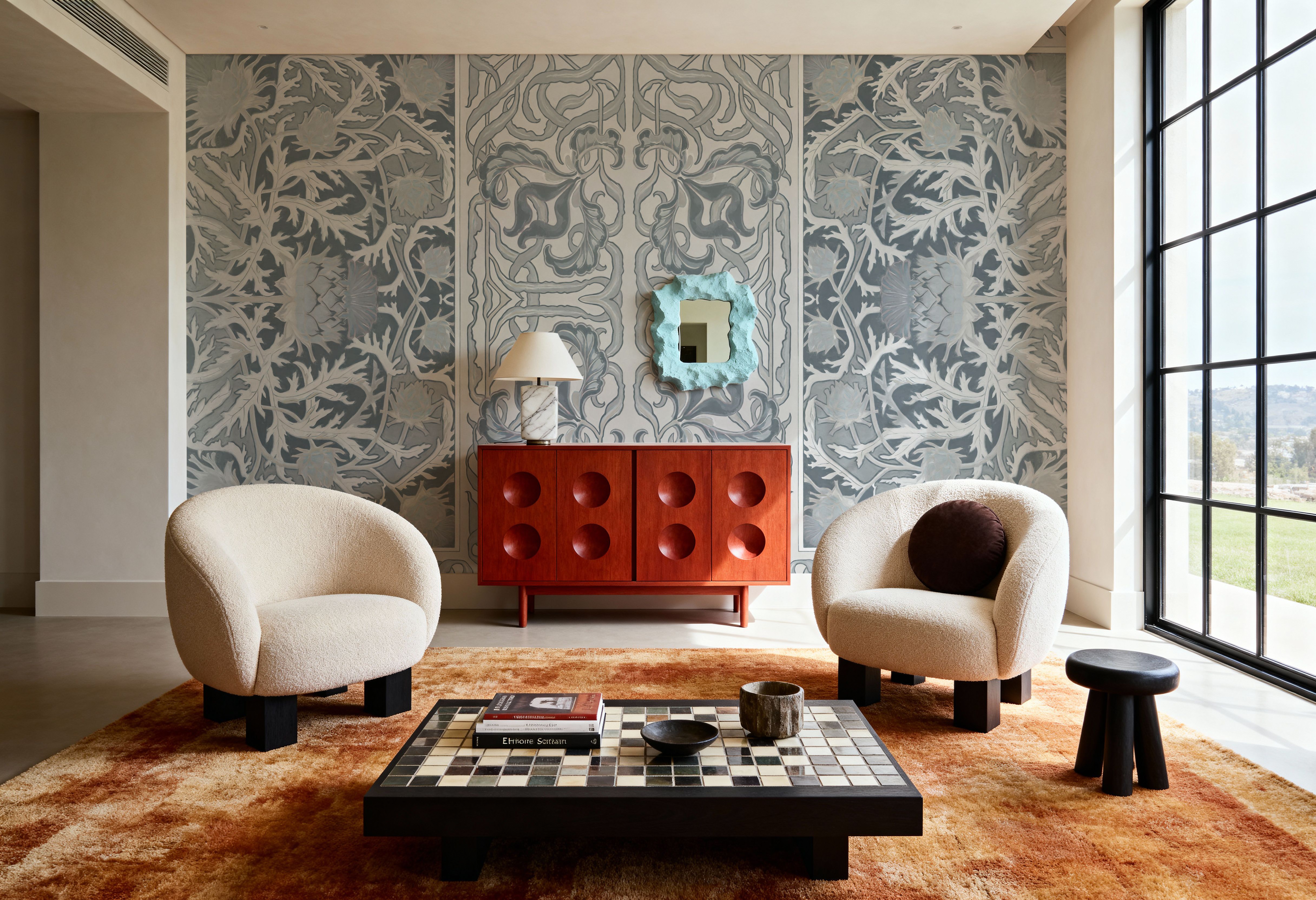 Iris & Thistle Ornament, Dove