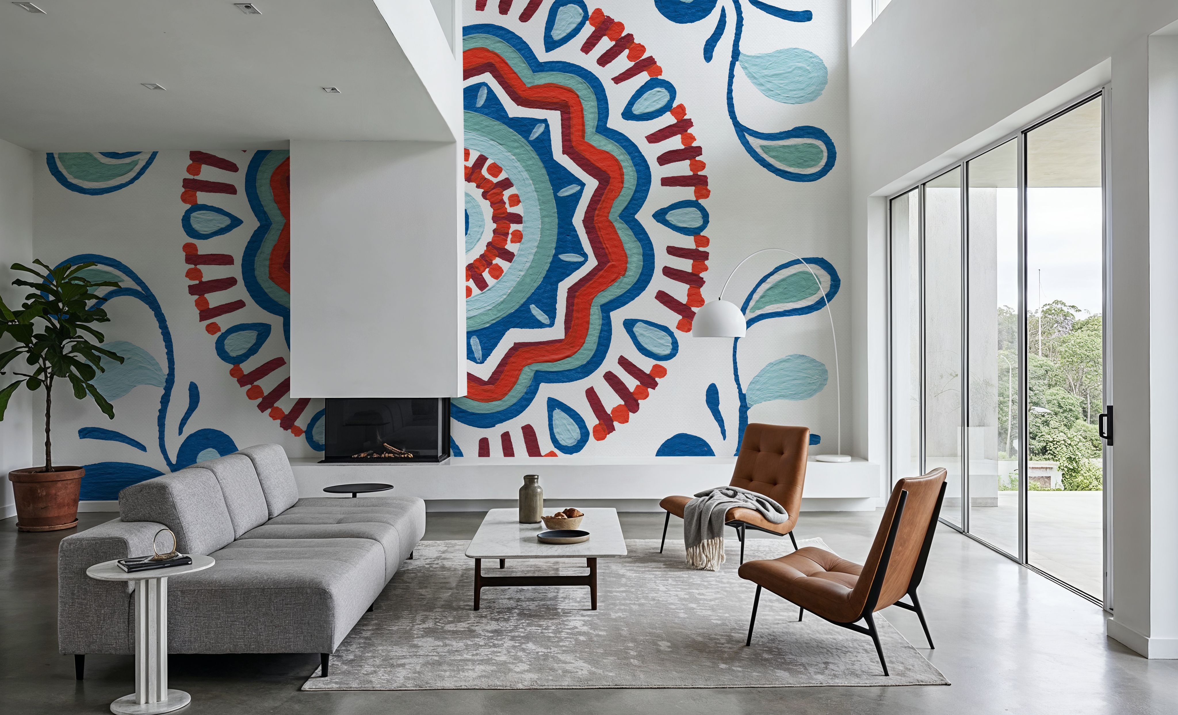 Tex Mex Mandala Tile III