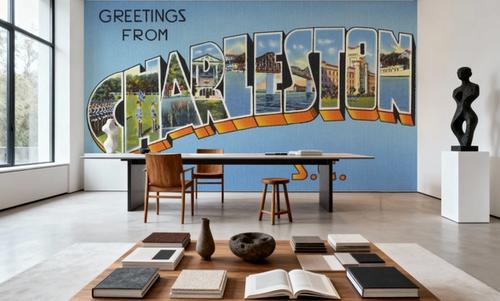 Greetings from Charleston - Screenprint Postcard