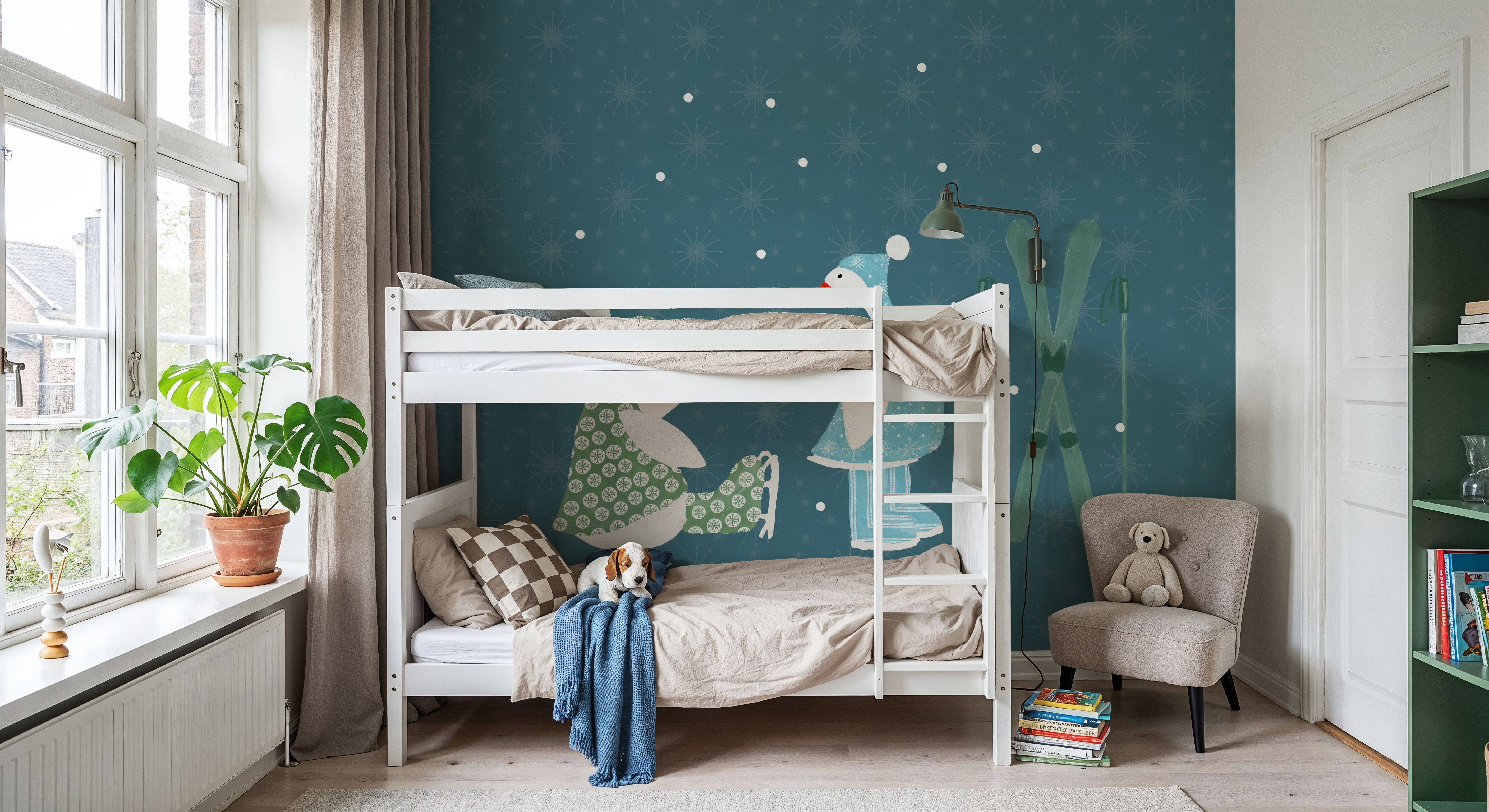 Ducks in the Snow VII