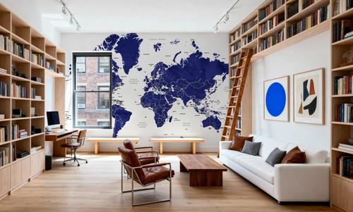 World Map - Nevin