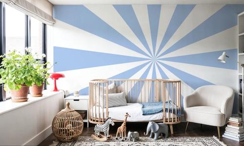 Circus Ceiling, Baby Blue