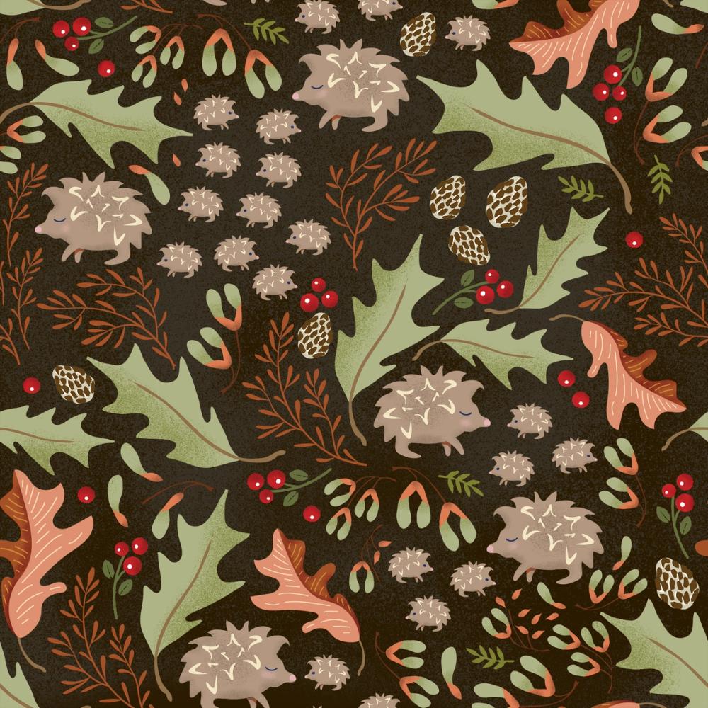 Autumn Hedgehogs, Chocolate