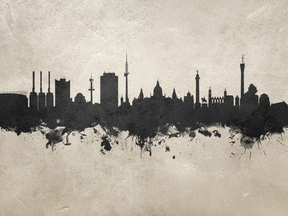 Hannover Germany Skyline Concrete