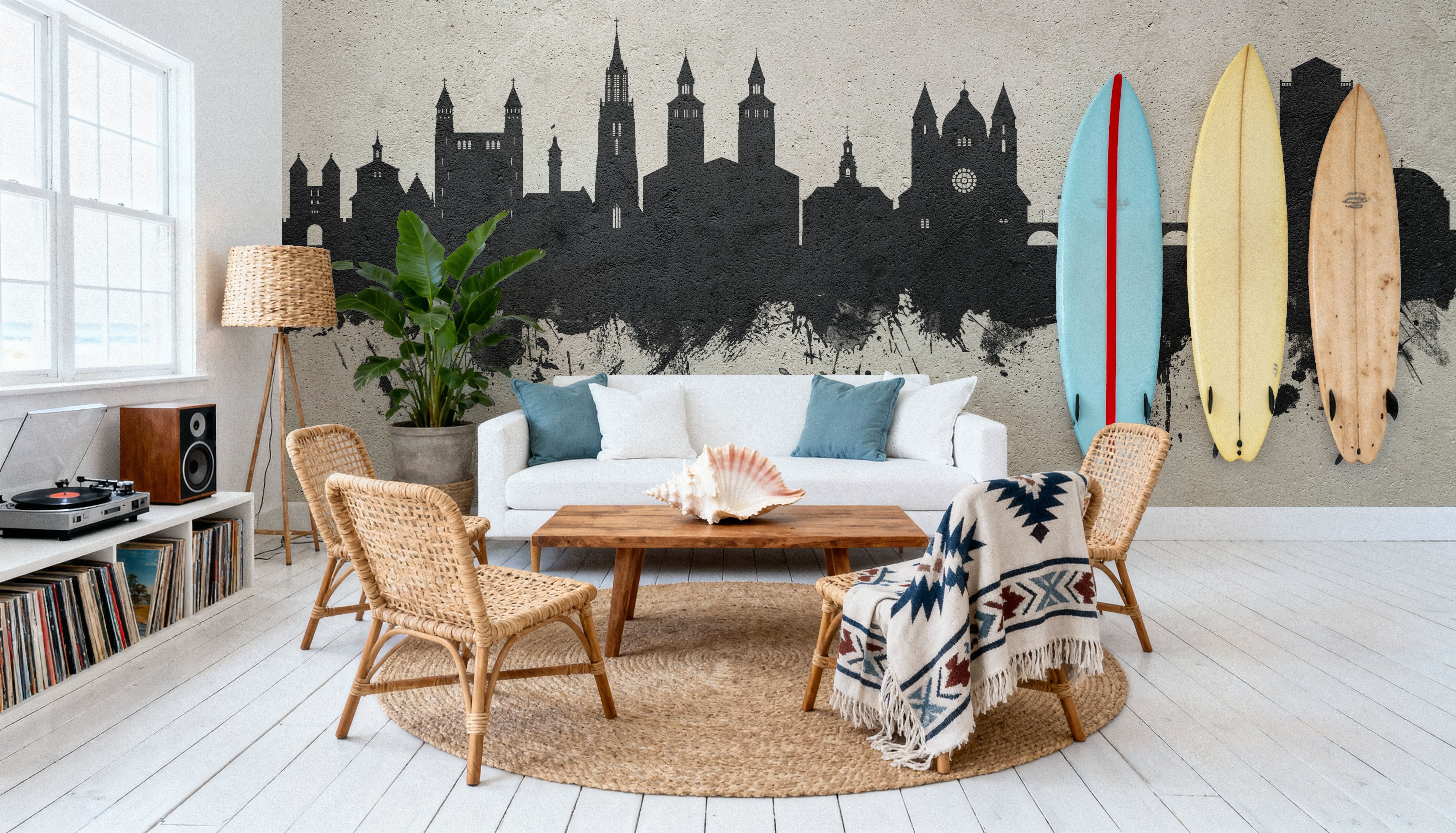 Maastricht The Netherlands Skyline Concrete