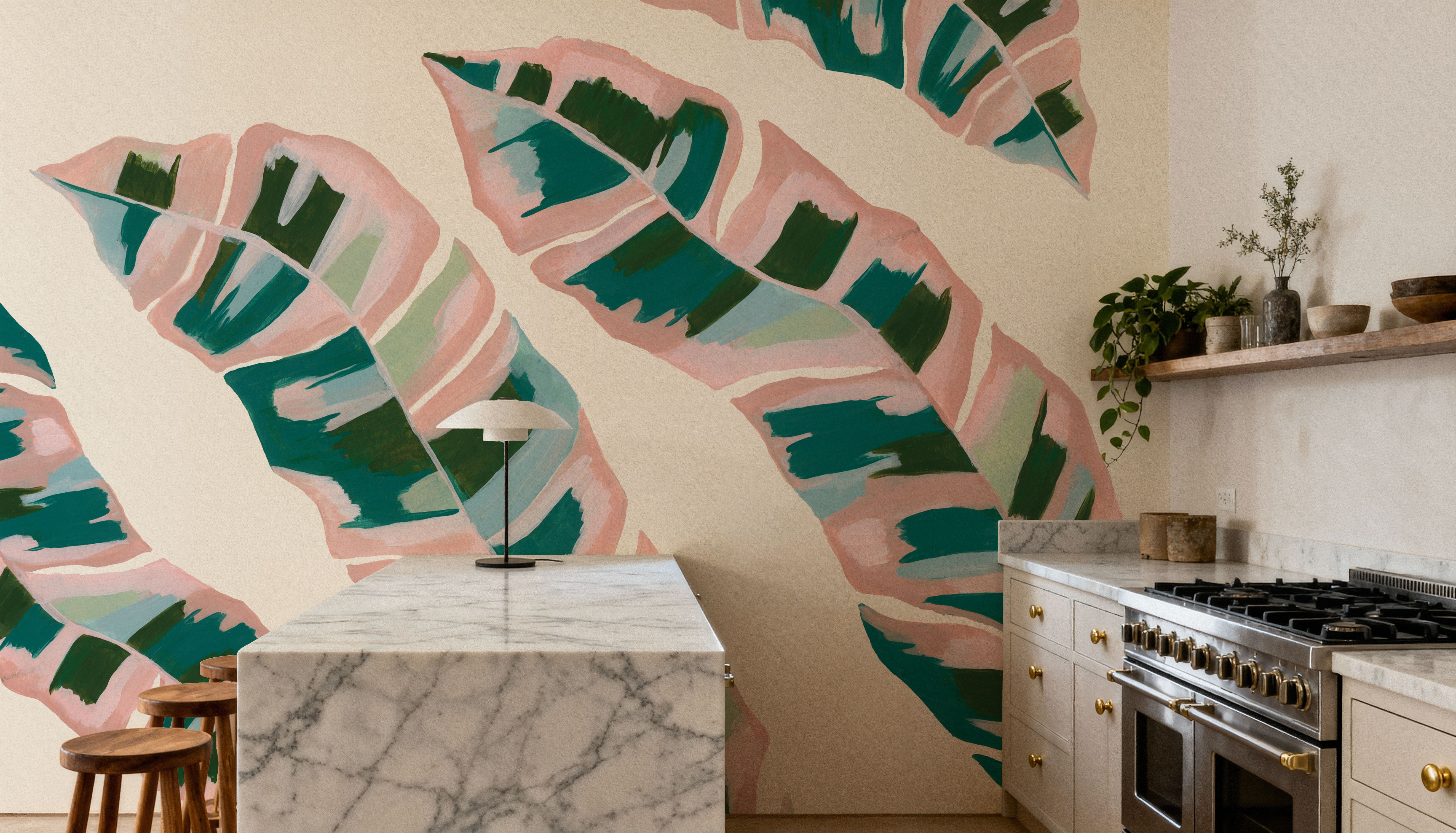 Tropical Banana Leaves