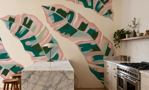 Tropical Banana Leaves