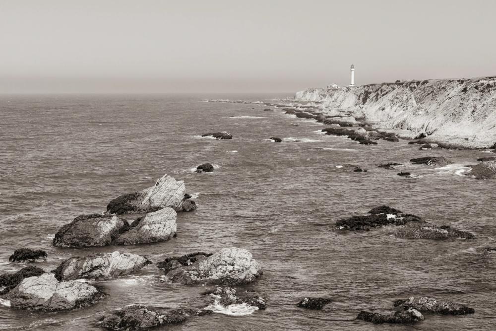 California Lighthouse BW