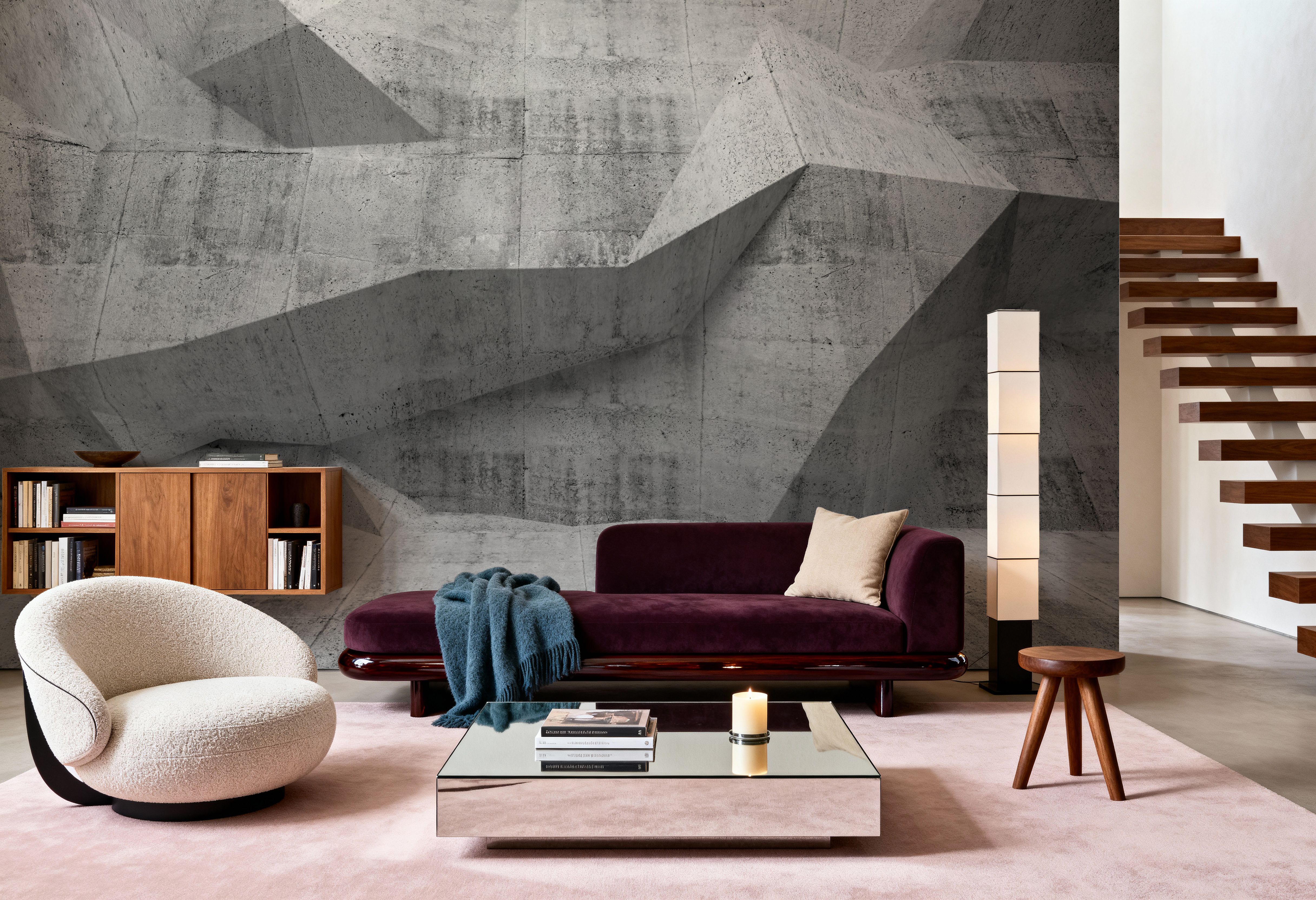 Concrete Shapes Gray