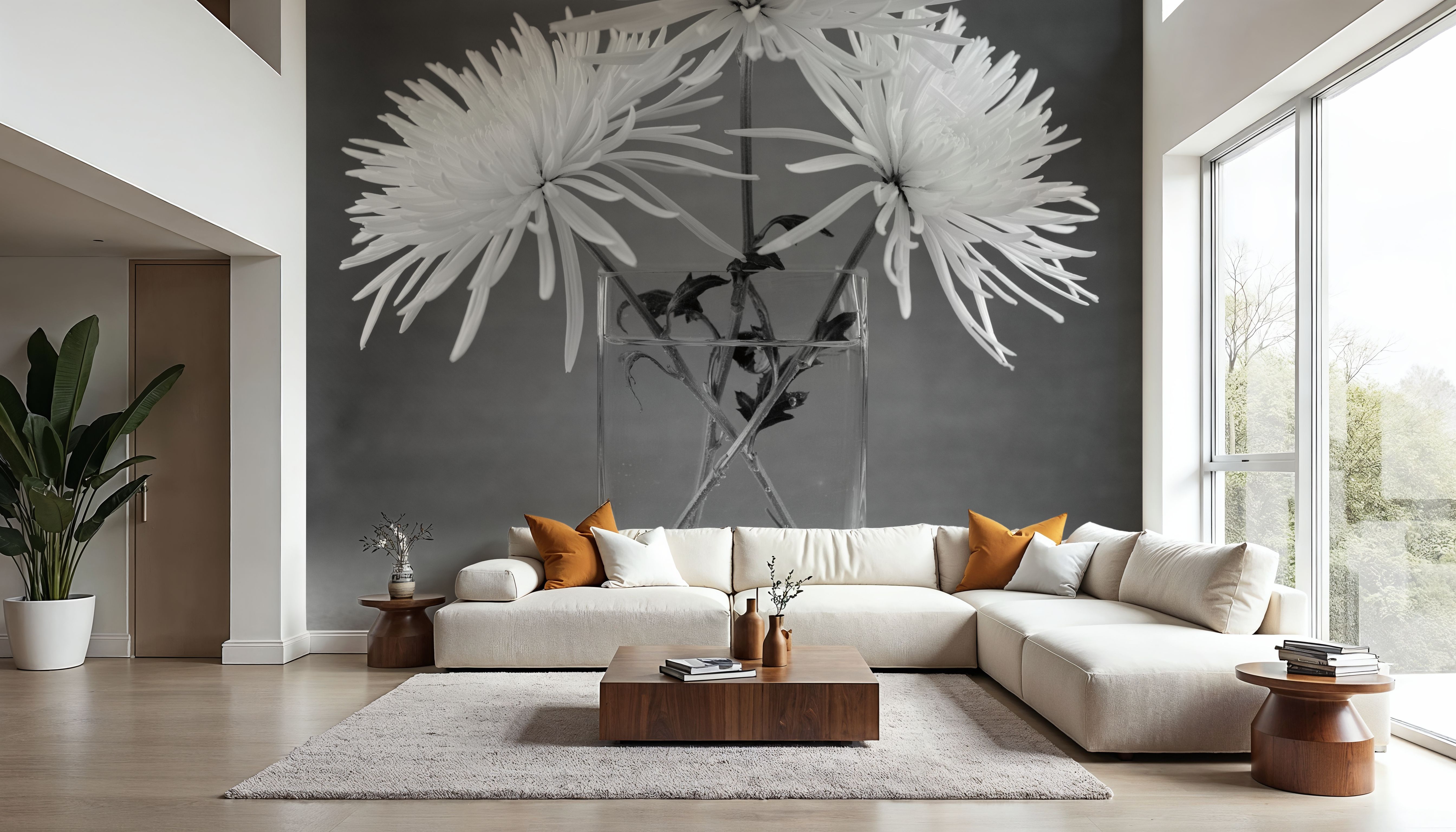 Still Life with Mums