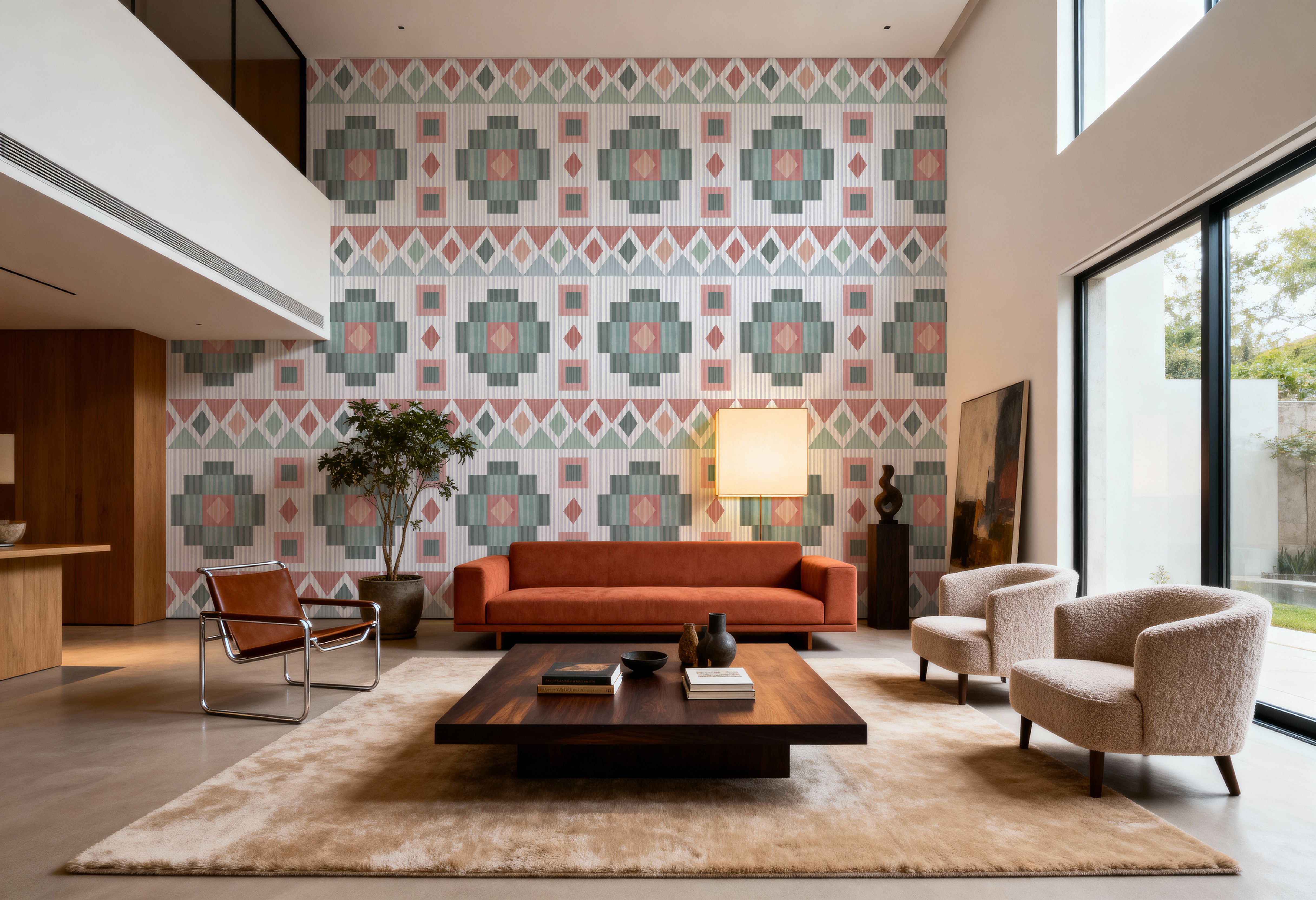 Ikat Patern II, Wallpaper